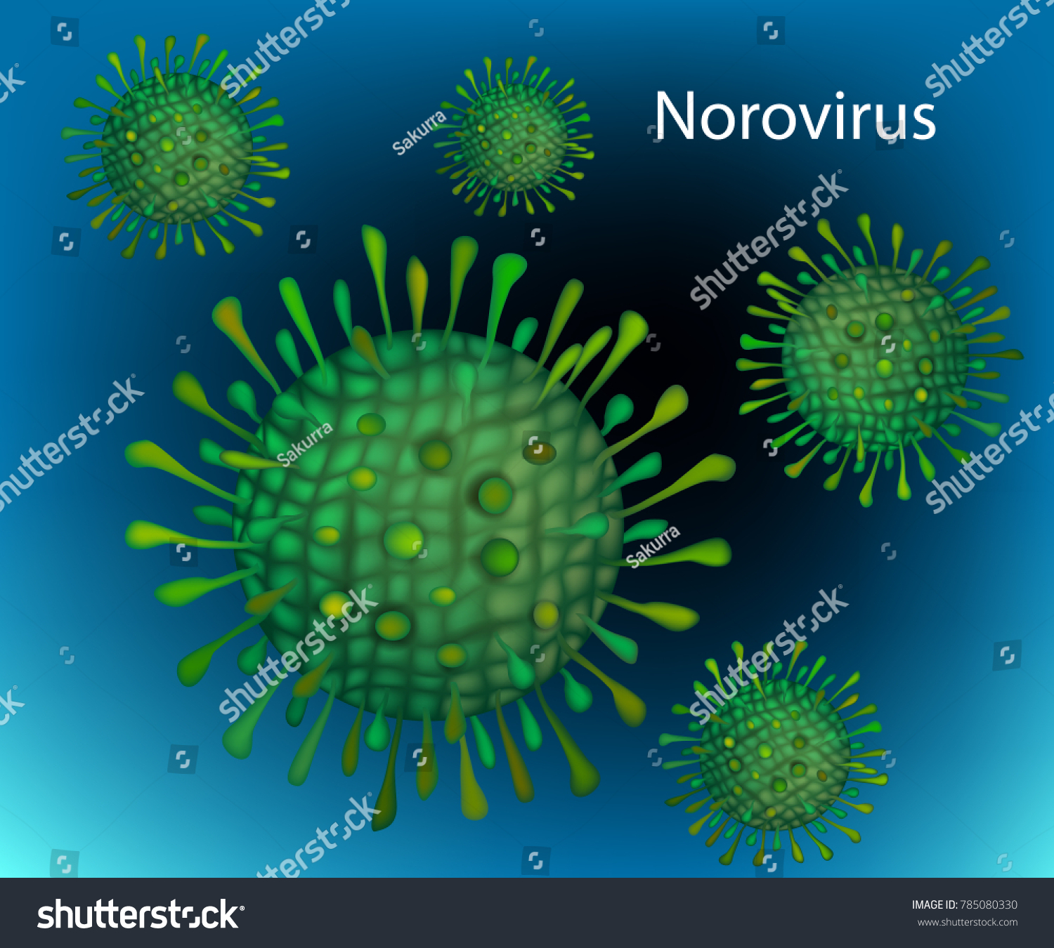 Norovirus Winter Vomiting Bug Stock Vector (Royalty Free) 785080330 ...