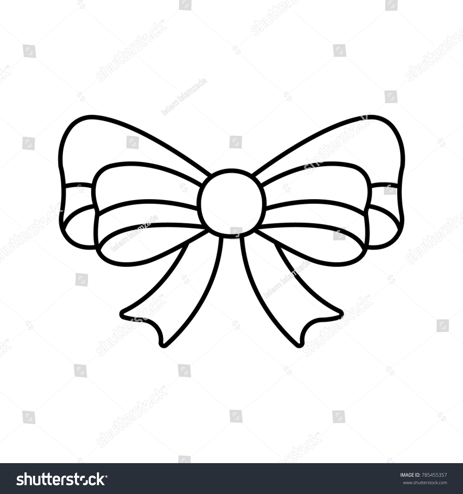 Ribbon Vector Icon Stock Vector (Royalty Free) 785455357 | Shutterstock