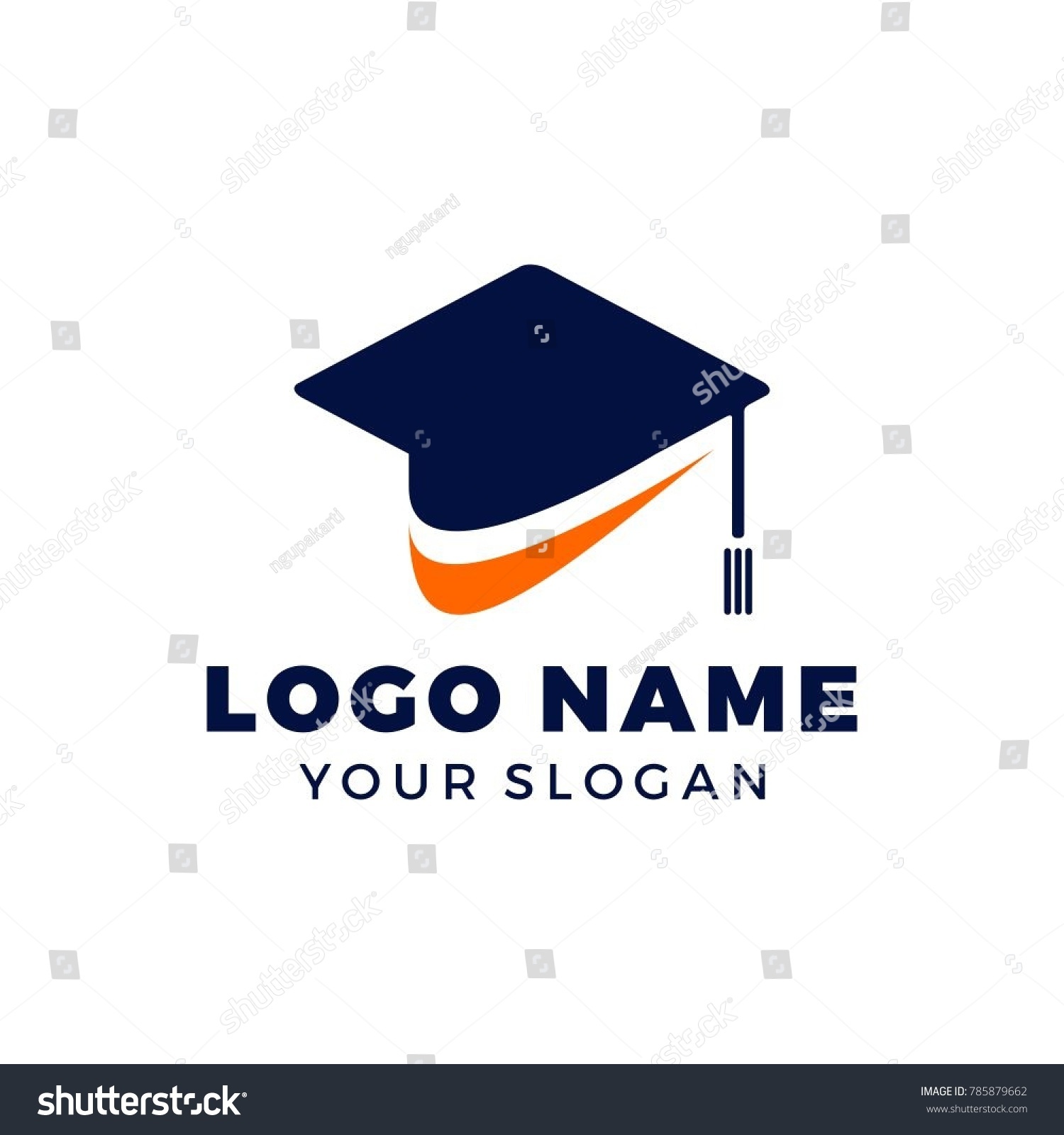 Education Logo Finance Corporate Shape Abstract Stock Vector (Royalty ...