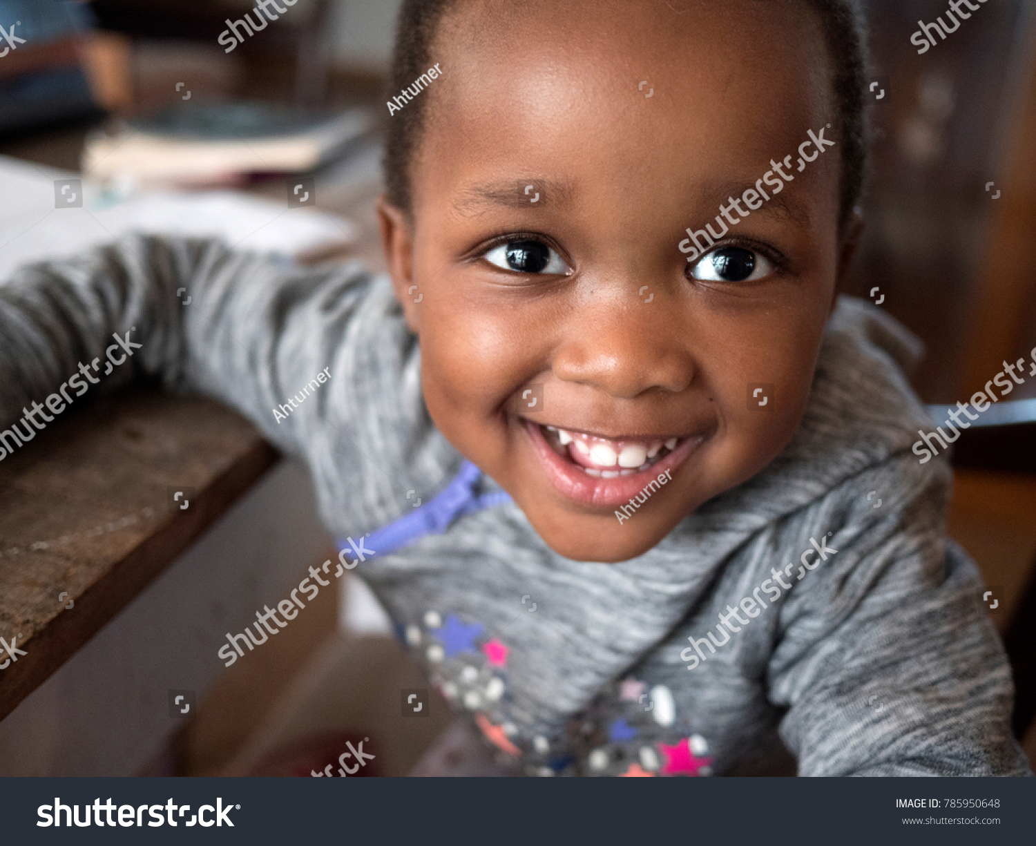 Young Black Girl Playing Inside Stock Photo 785950648 | Shutterstock