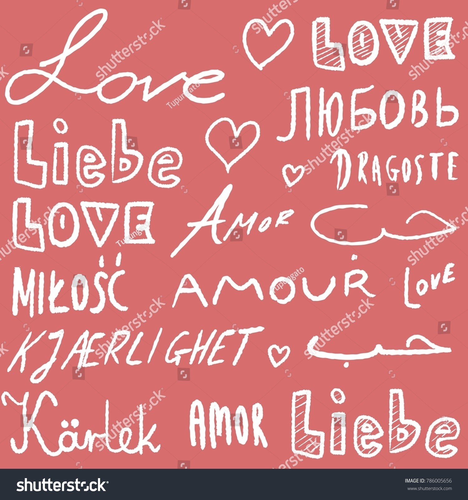 love-words-various-languages-vector-illustration-stock-vector-royalty