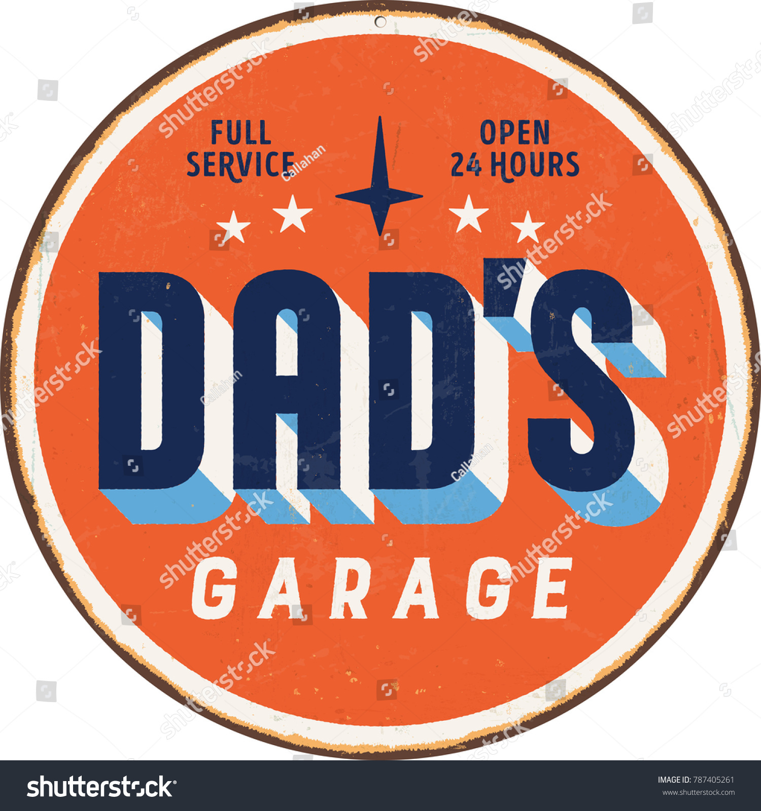 Daddy's Garage лого.