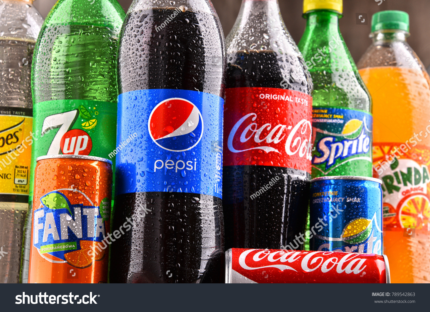 Poznan Poland Dec 15 2017 Bottles Stock Photo 789542863 | Shutterstock