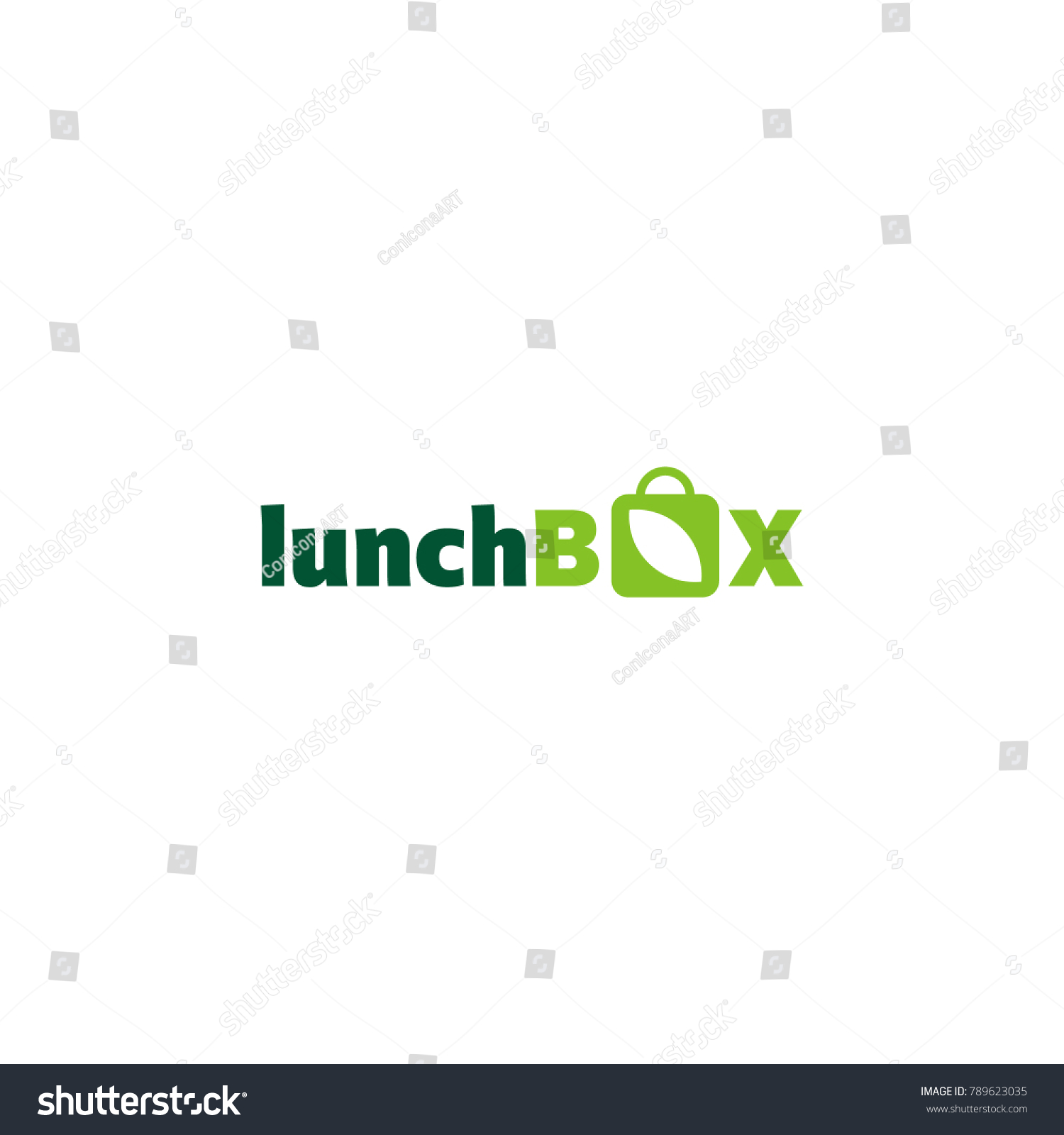 Lunch Box Logo Vector Stock Vector (Royalty Free) 789623035 | Shutterstock