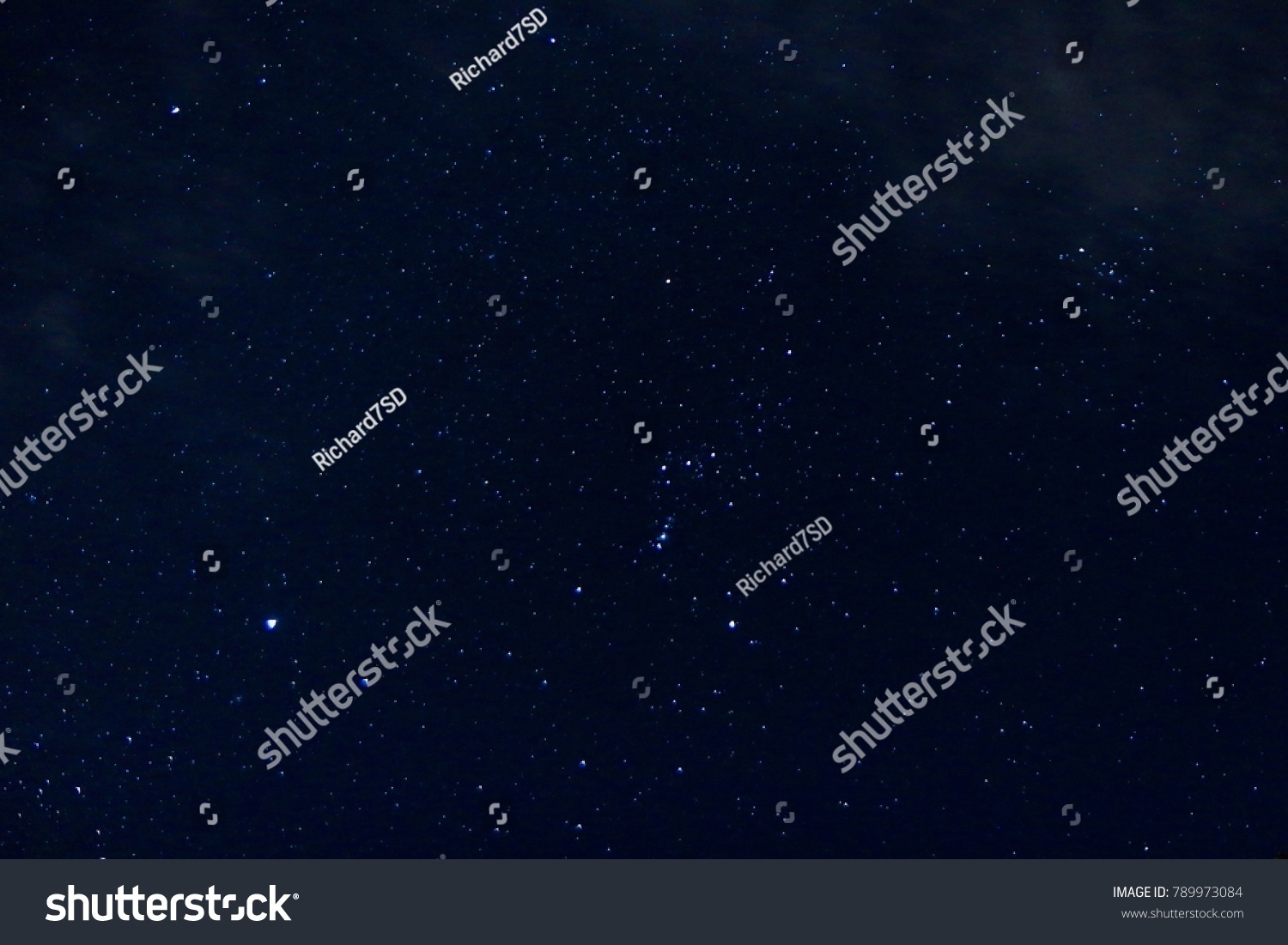 Beautiful Night Sky Stars Background Stock Photo 789973084 | Shutterstock