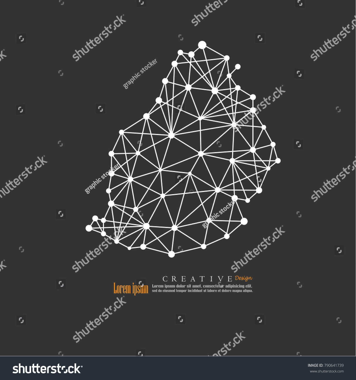 Outline Map Mauritius Vector Illustration Stock Vector (Royalty Free ...