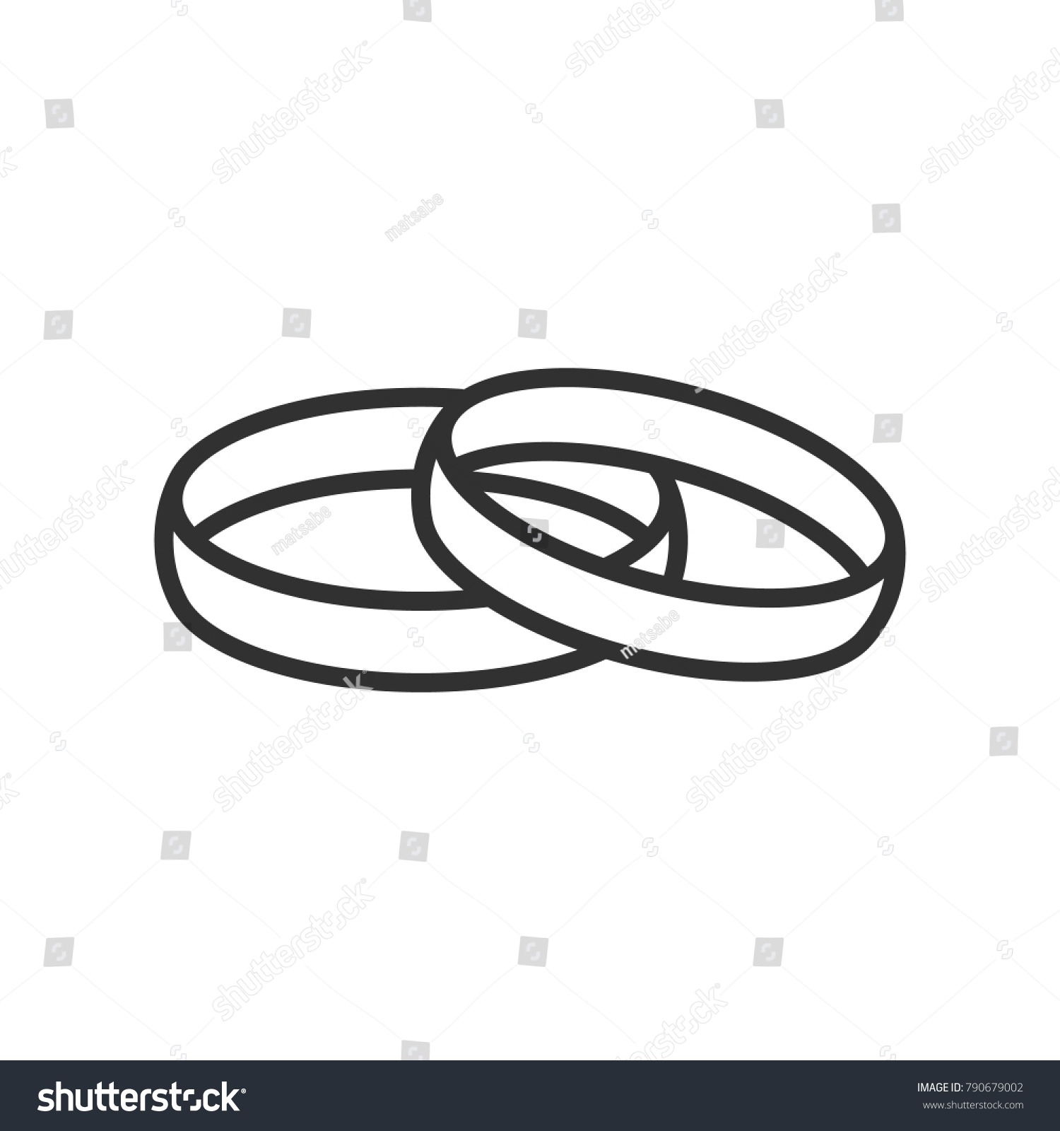 10,178 Two wedding rings icons Images, Stock Photos & Vectors ...