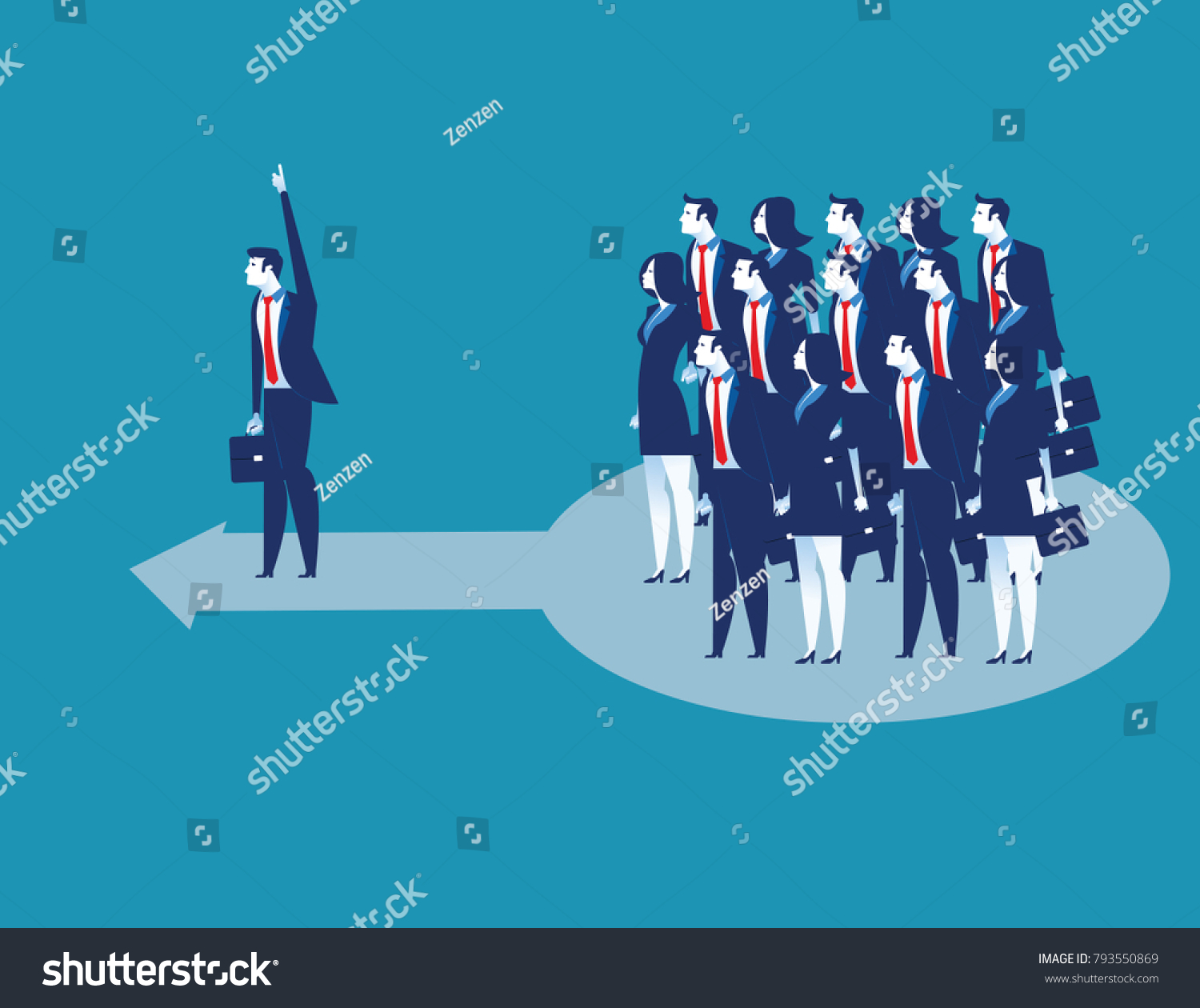 leadership-business-lading-team-worker-go-stock-vector-royalty-free