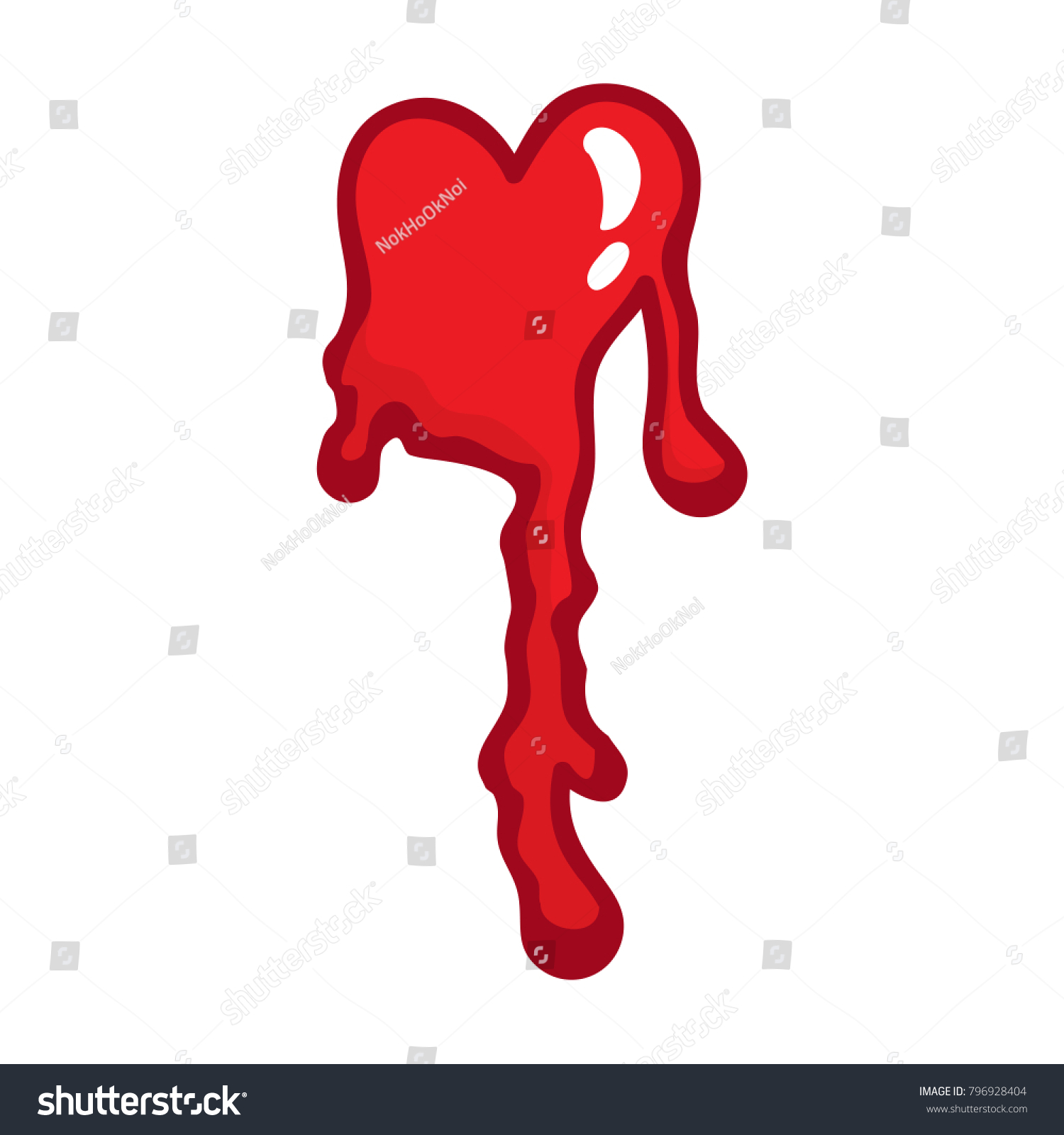 Red Melting Heart Symbol Valentines Day Stock Vector Royalty Free red-melting-heart-symbol-valentines-day-stock-vector-royalty-free