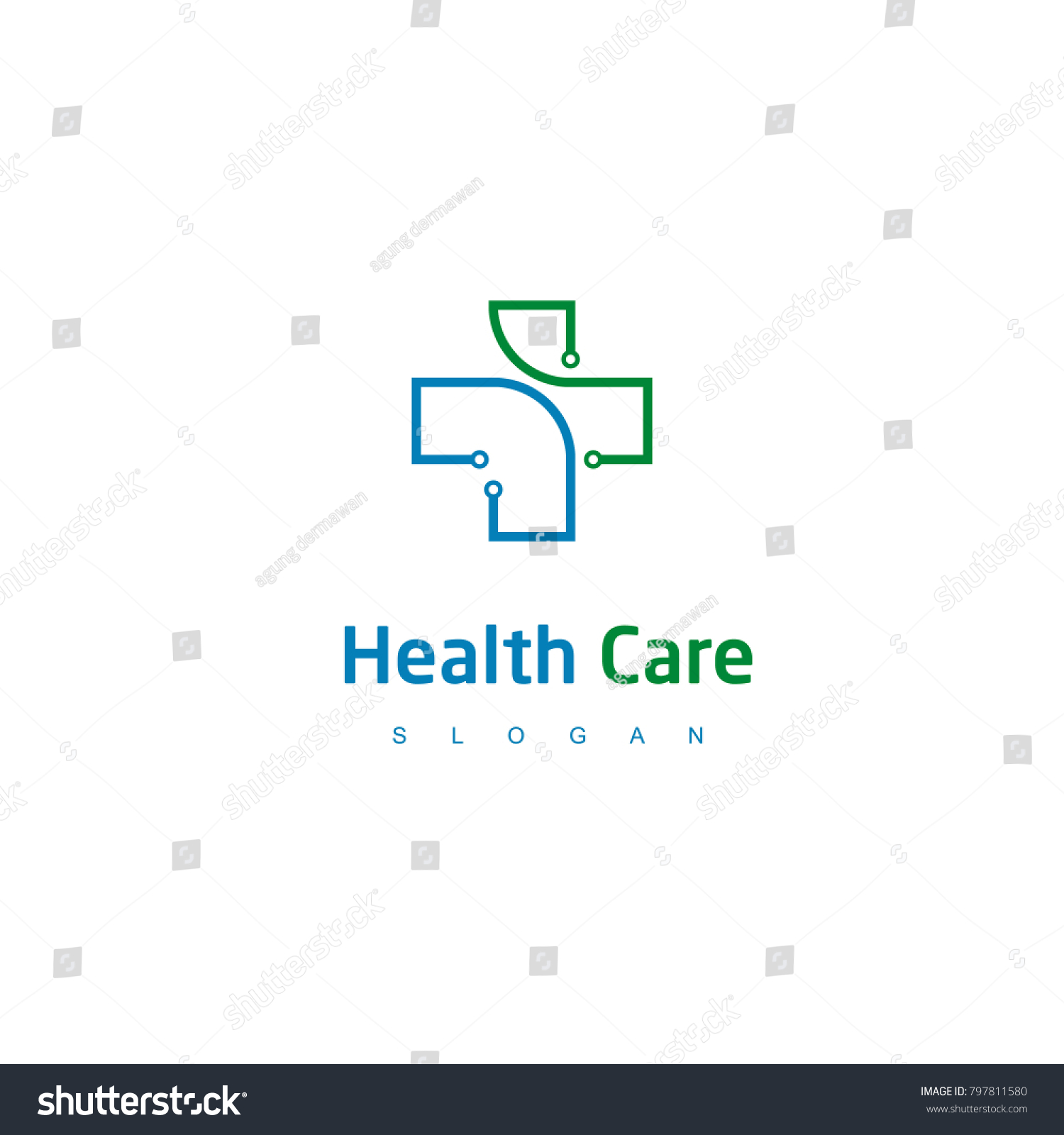 Techno Medical Logo Medical Logo Technology Stock Vector (Royalty Free ...