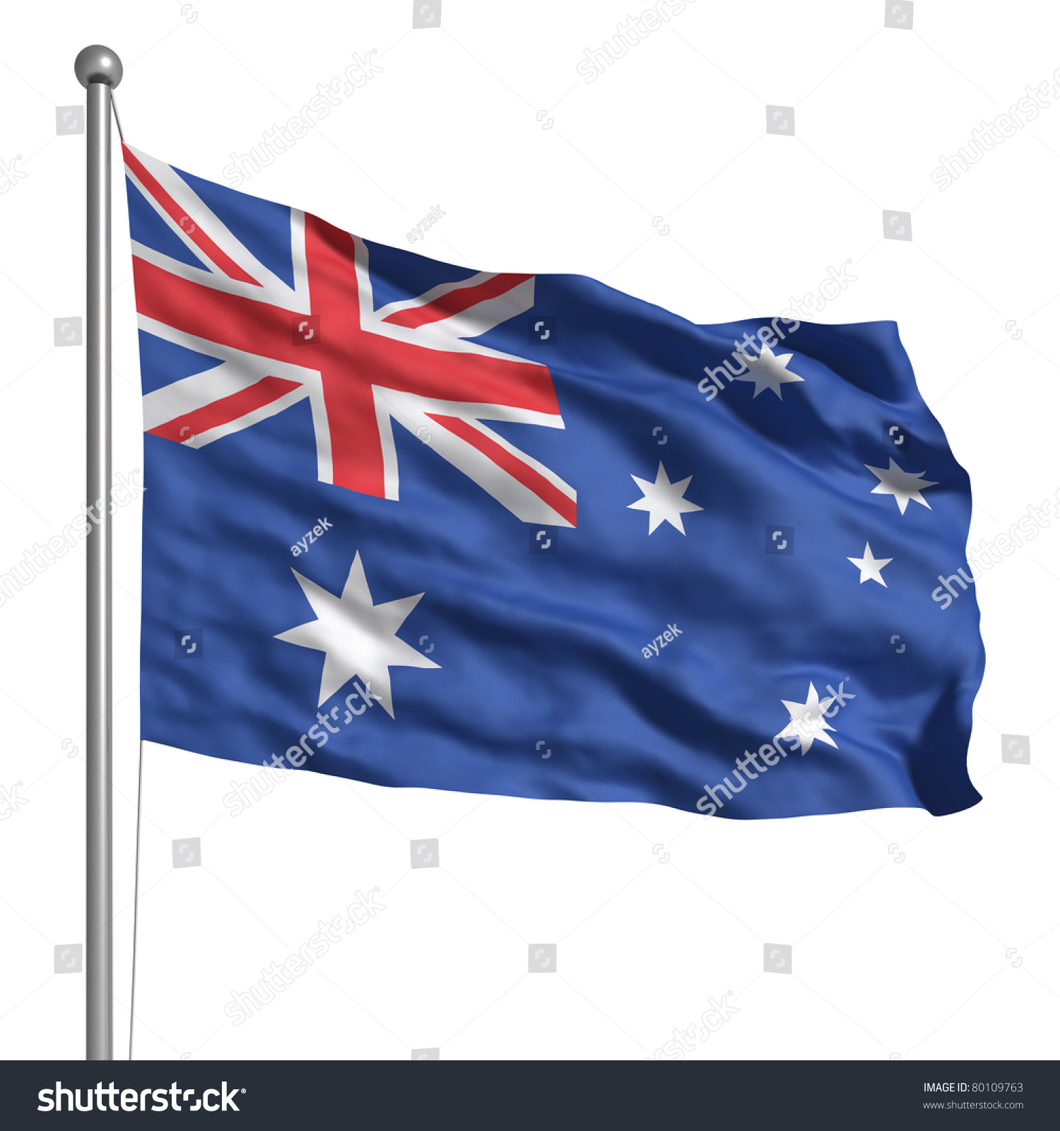 1,017 Australian Flag Pole Isolated Images, Stock Photos & Vectors ...