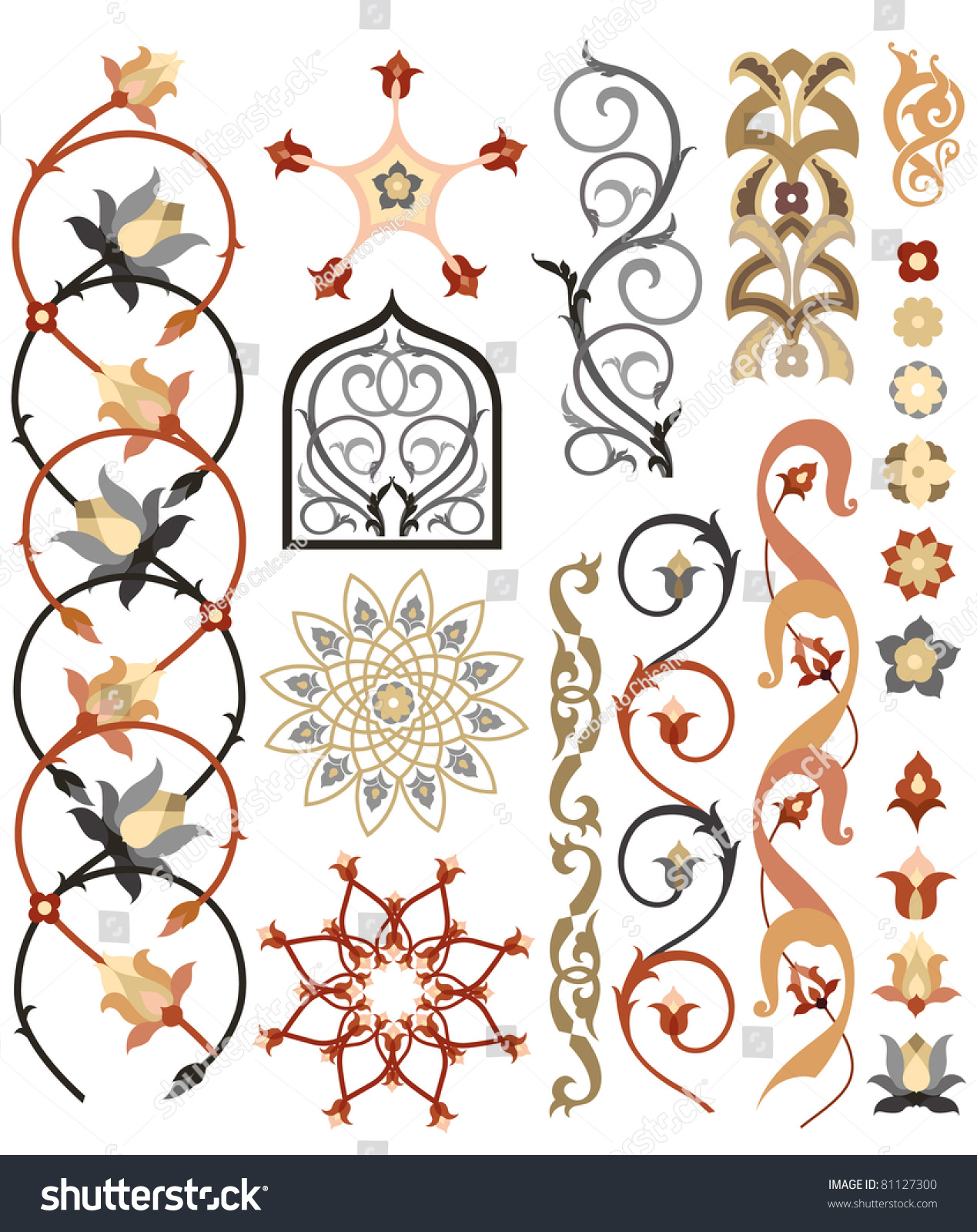 Элементы восточного орнамента