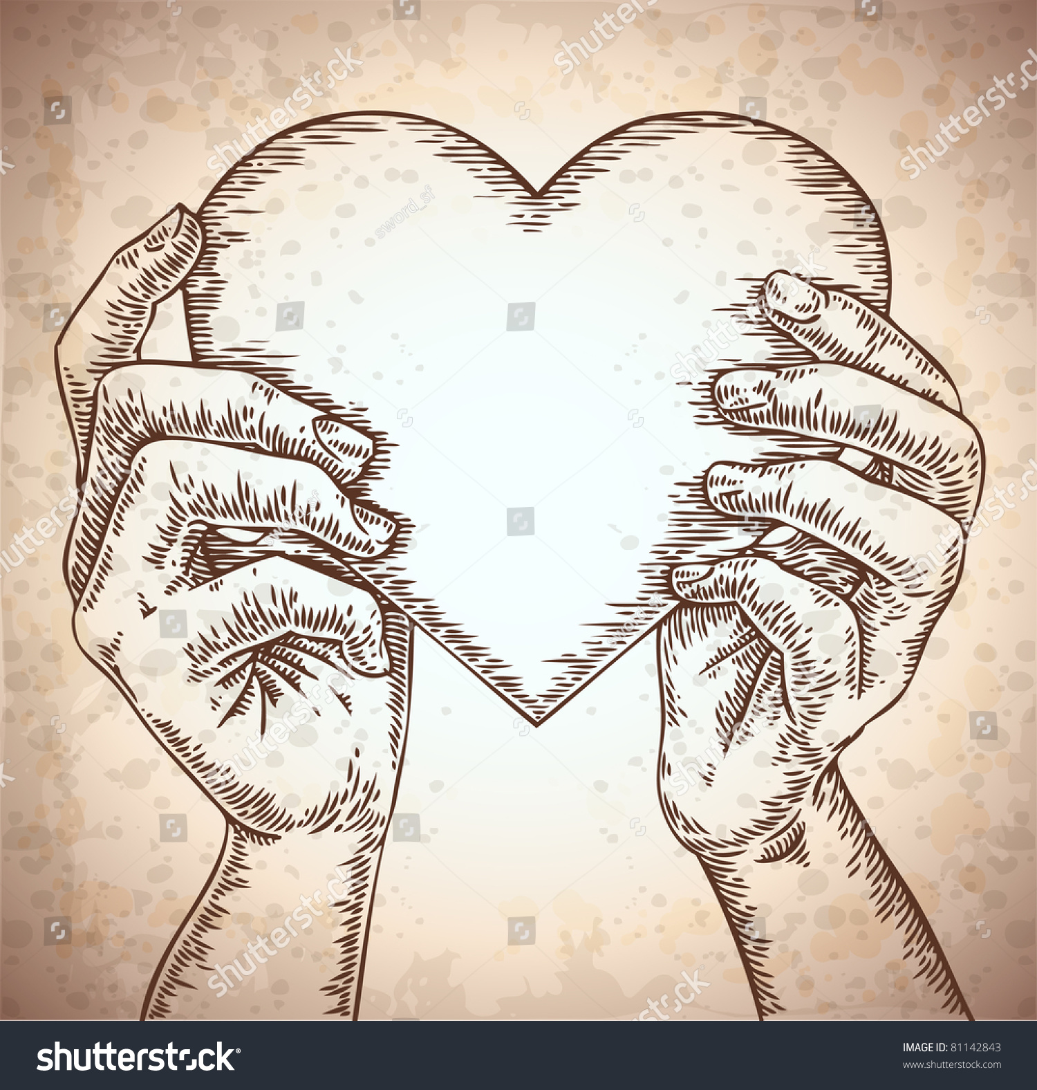 Руки которые держат сердце