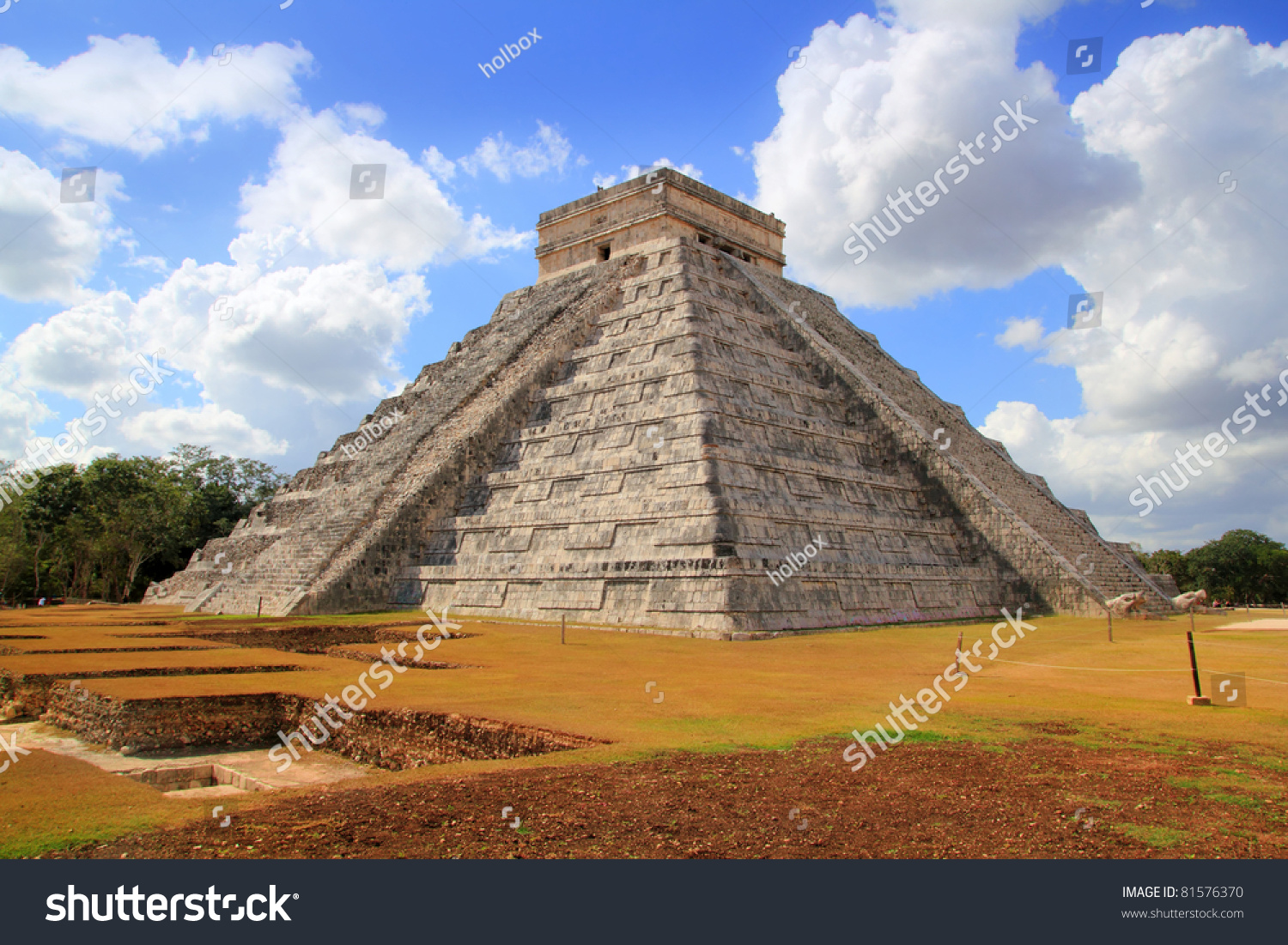 Chichen Itza Kukulcan Mayan Pyramid New Stock Photo 81576370 | Shutterstock