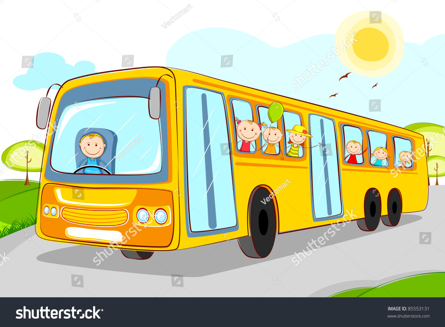 Автобус для детей ДОУ