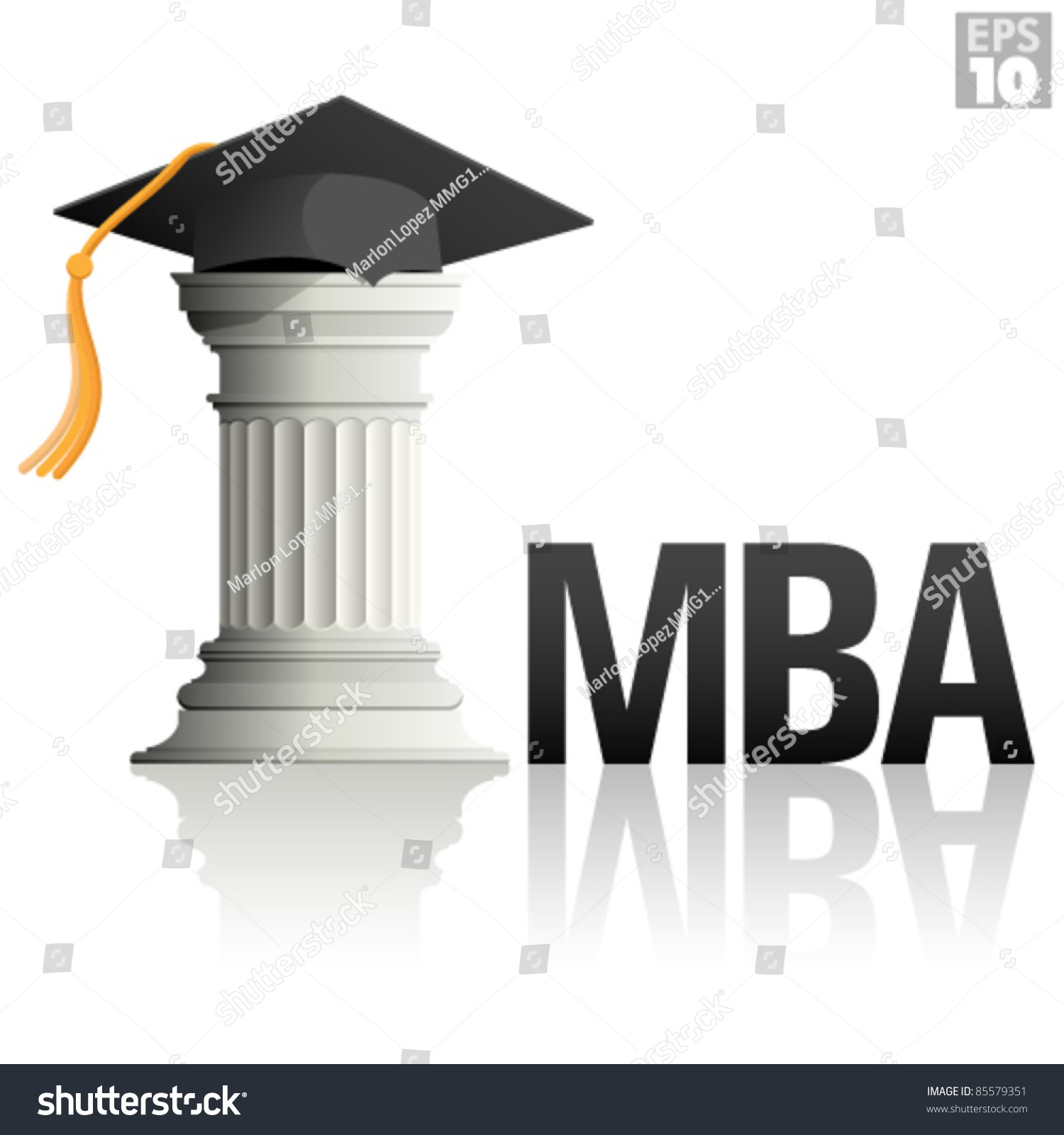 mba graduation hat