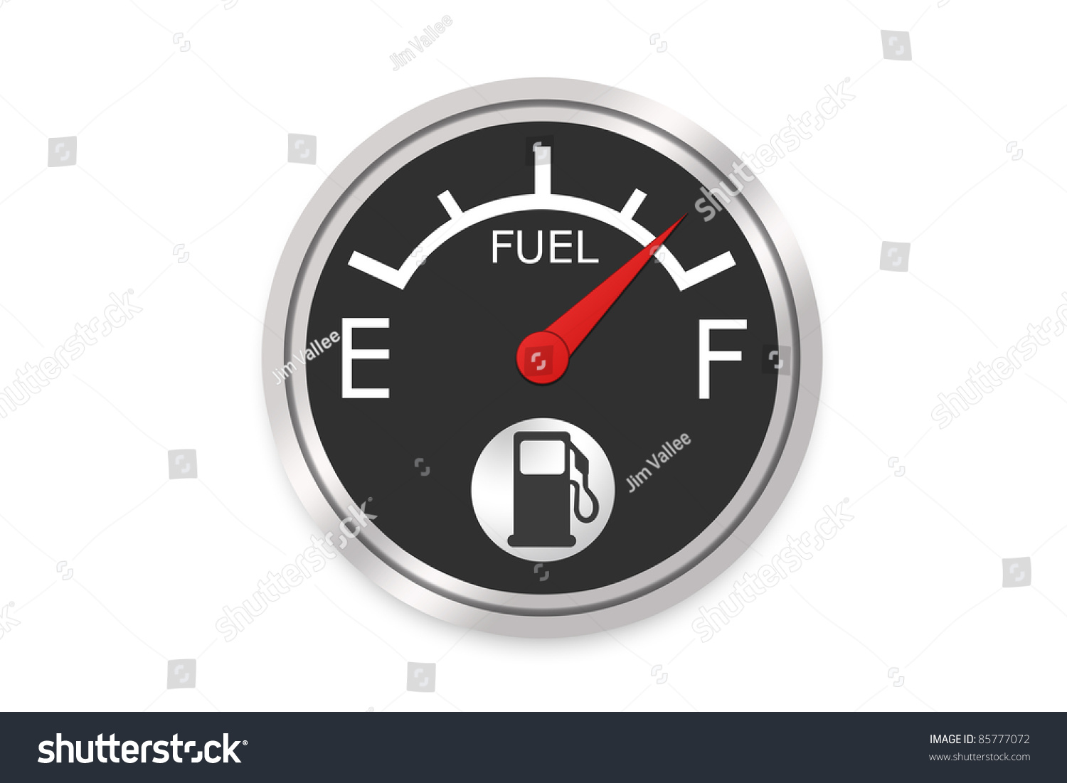 Fuel Gauge High Resolution Image Stock Illustration 85777072 | Shutterstock