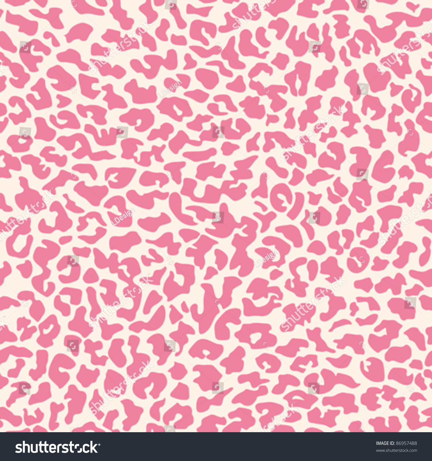 Tigress Seamless Pattern Stock Vector (Royalty Free) 86957488 ...