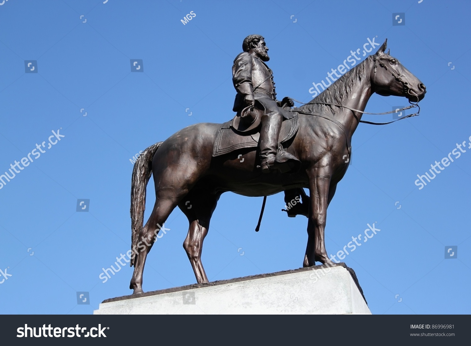 Robert E Lee Gettysburg Memorial Stock Photo 86996981 | Shutterstock