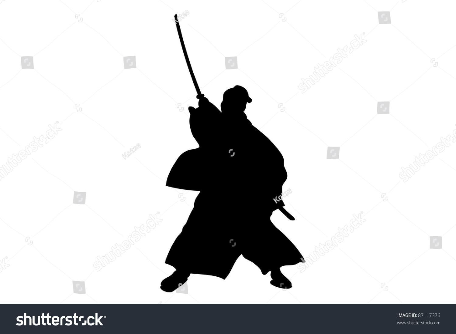 Samurai Stock Illustration 87117376 | Shutterstock