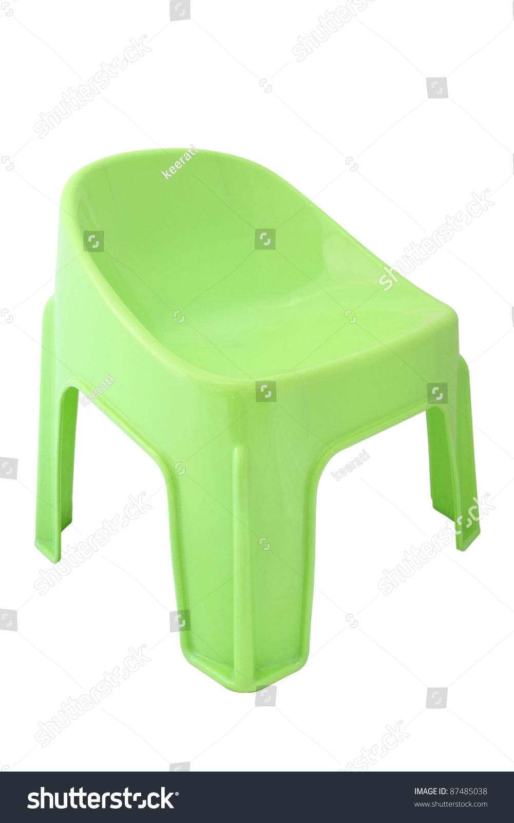 plastic short chair