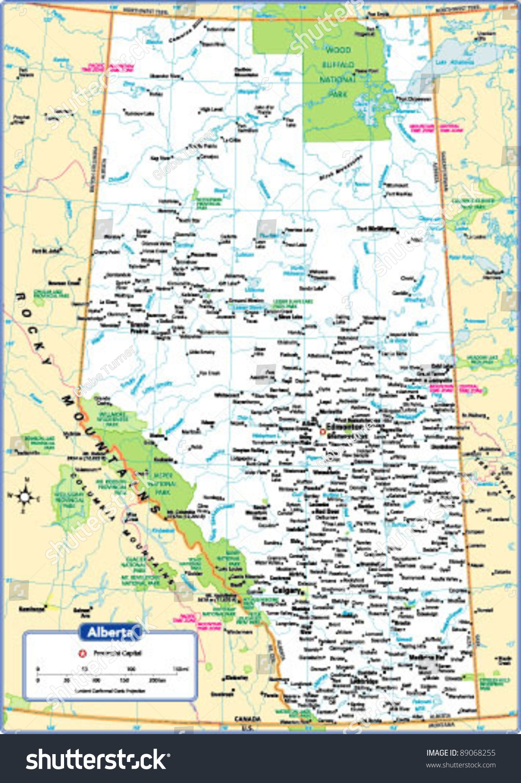 2,388 Map Of Alberta Images, Stock Photos & Vectors | Shutterstock