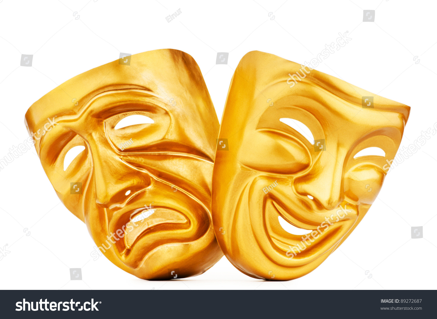 Золотая Театральная маска