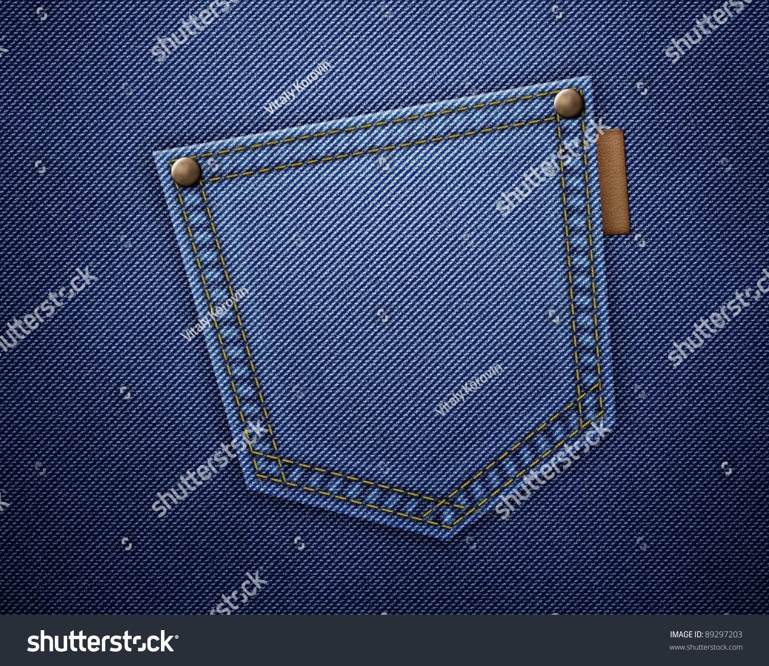 Jeans Texture Stock Illustration 89297203 | Shutterstock