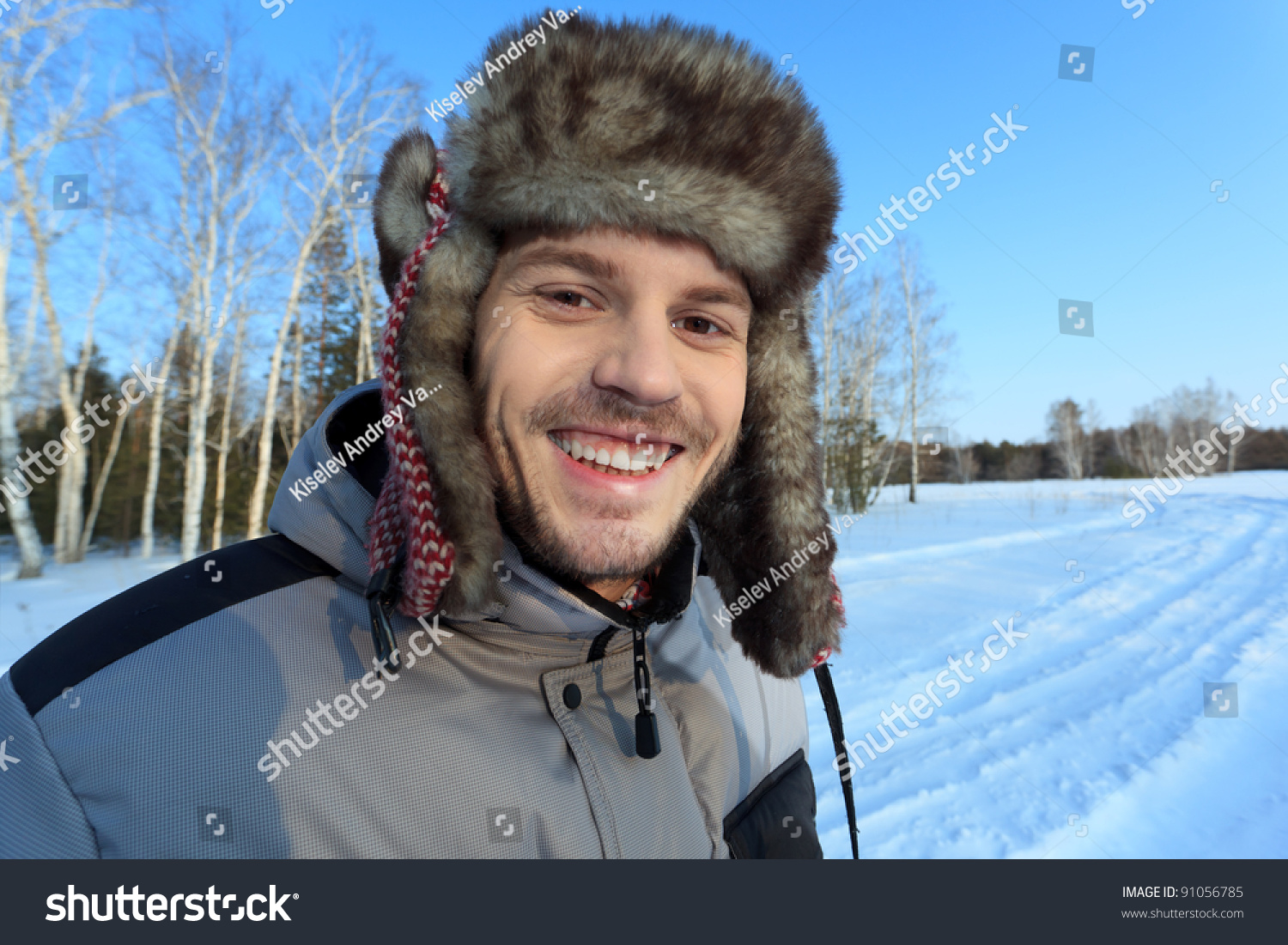 мужчины зимой фото