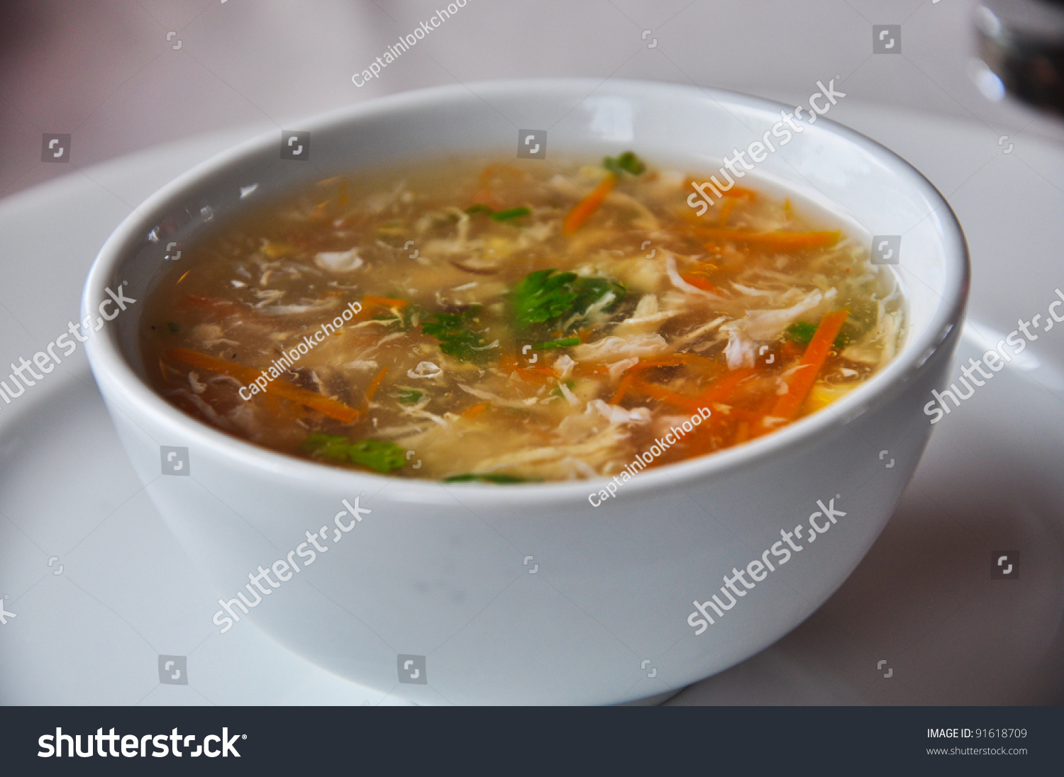 Chinese Crabmeat Soup Carrot Corn Stock Photo 91618709 | Shutterstock