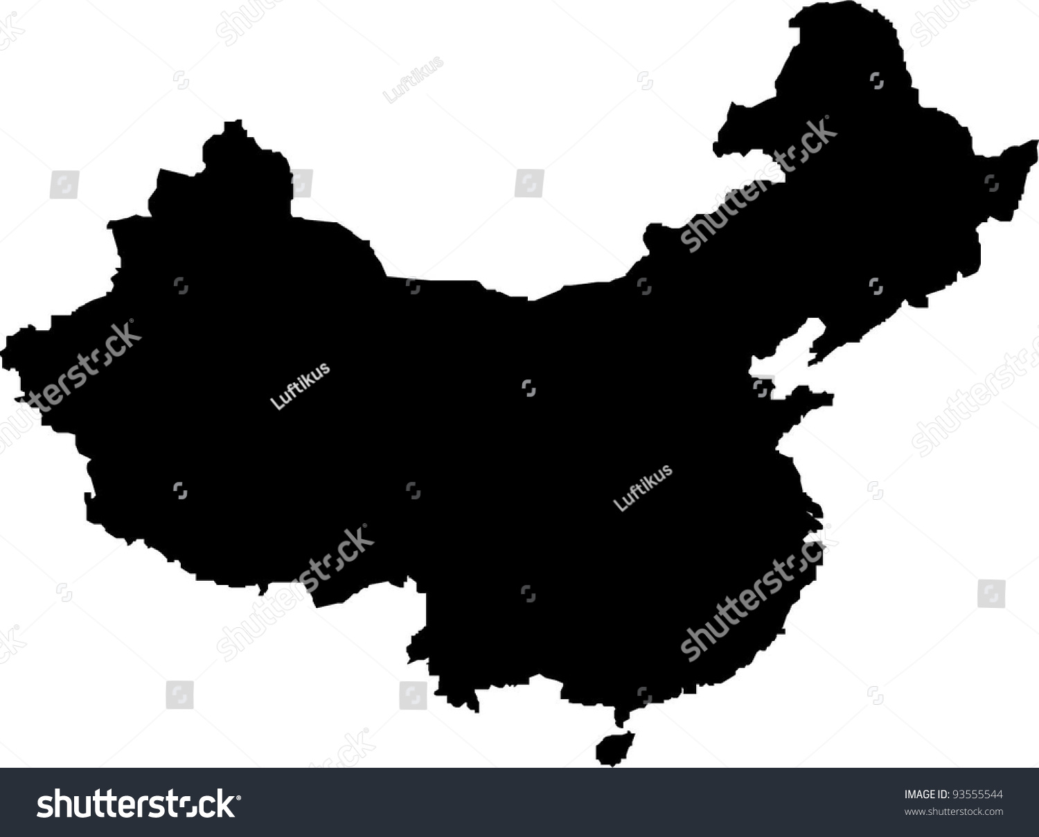 Map Peoples Republic China Vector Art Stock Vector Royalty Free Map Peoples Republic China Vector Art Stock Vector Royalty Free