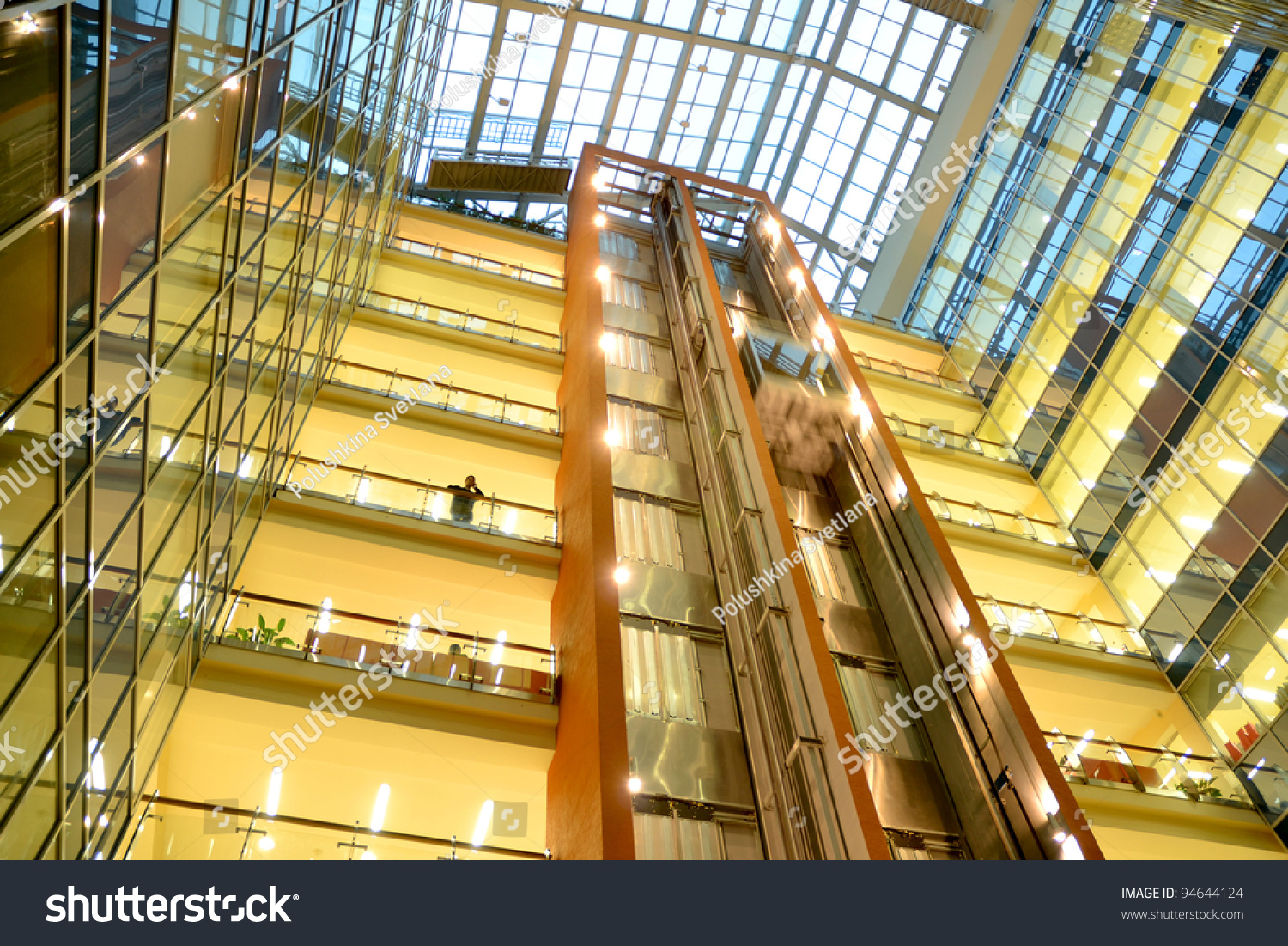 Lifts Modern Building Stock Photo 94644124 | Shutterstock