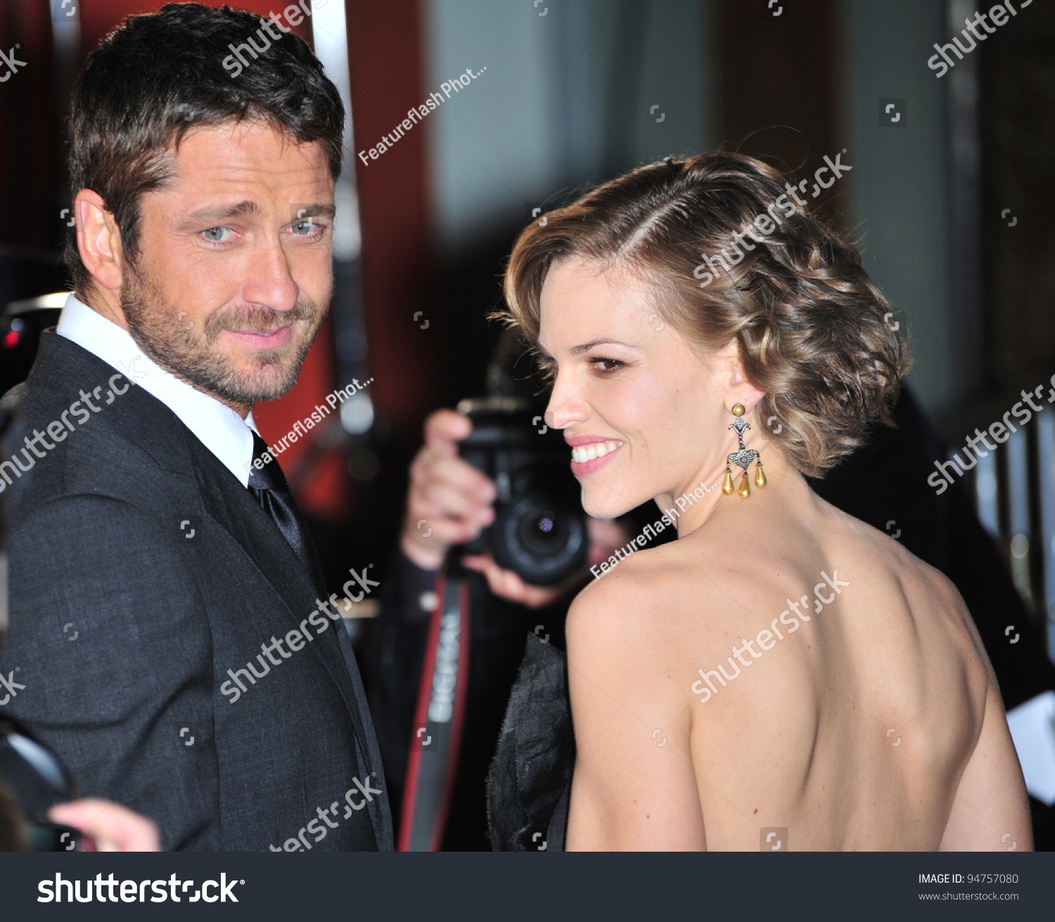 Hilary Swank Gerard Butler World Premiere Stock Photo 94757080