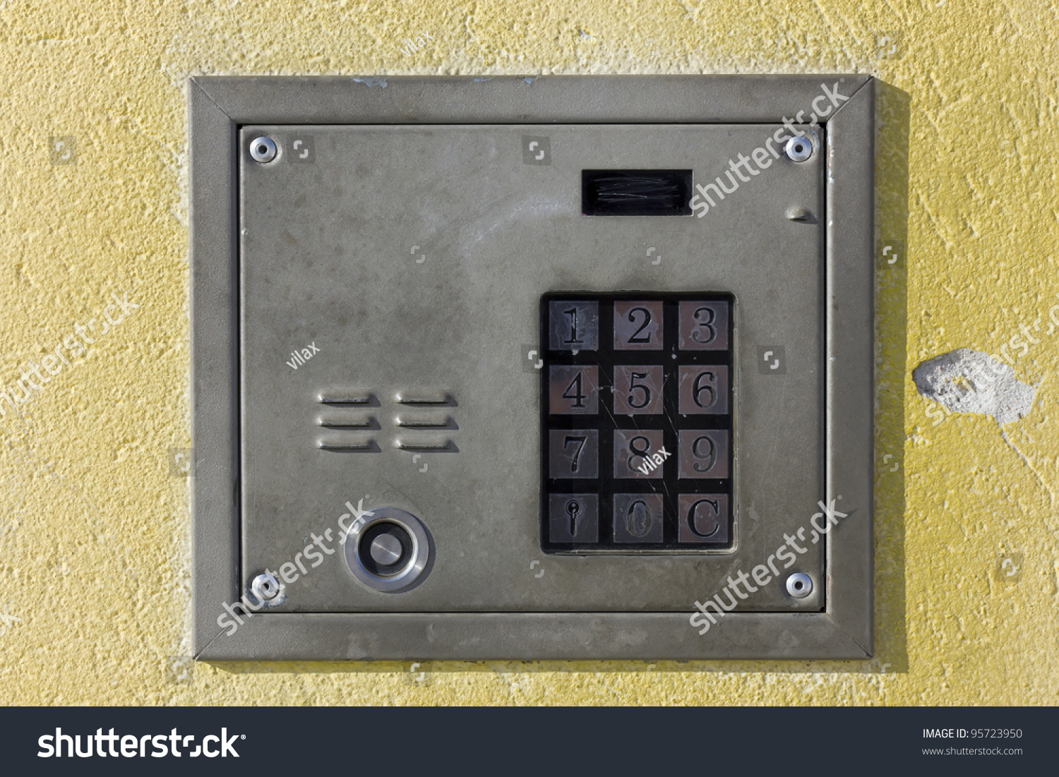 numeric pad lock