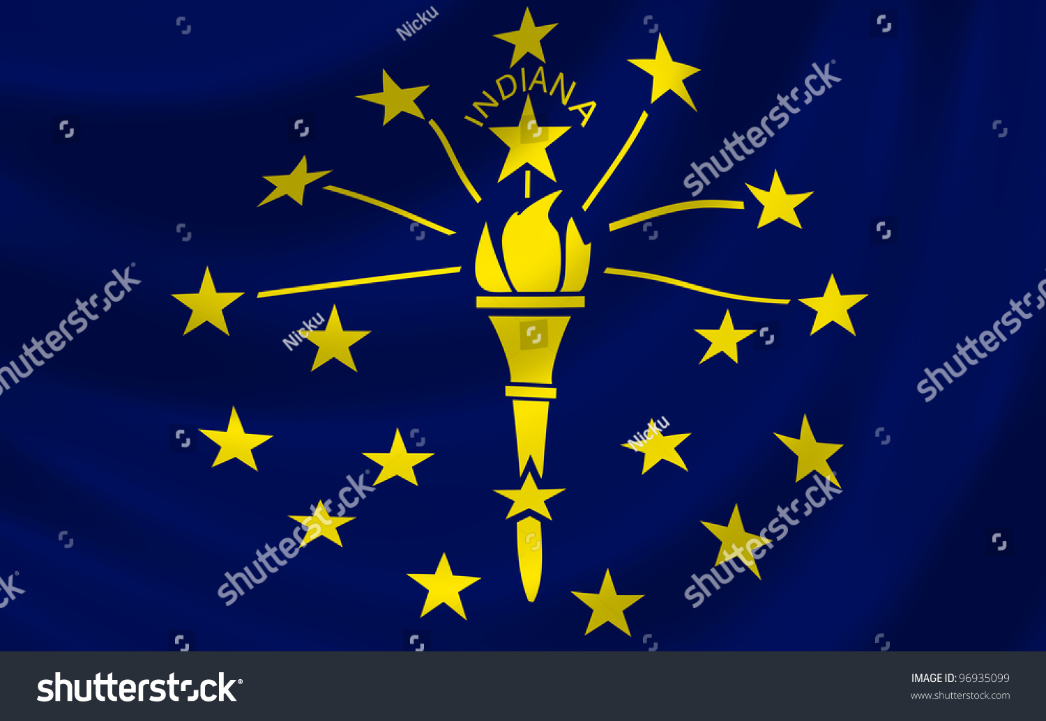 35 Indiana state flag clip art Images, Stock Photos & Vectors ...