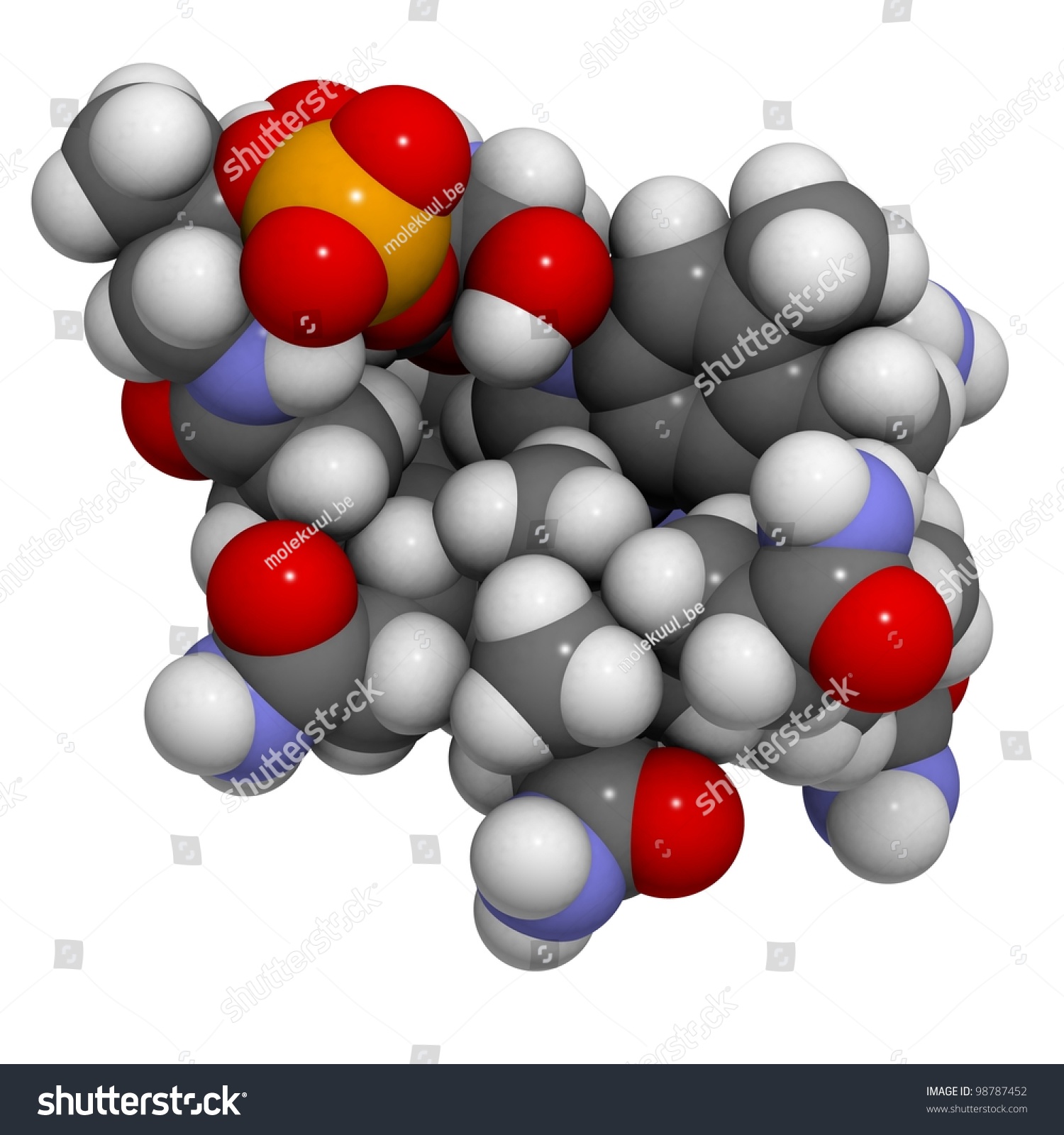 Vitamin B12 Cyanocobalamin Molecule Chemical Structure Stock Illustration 98787452 Shutterstock