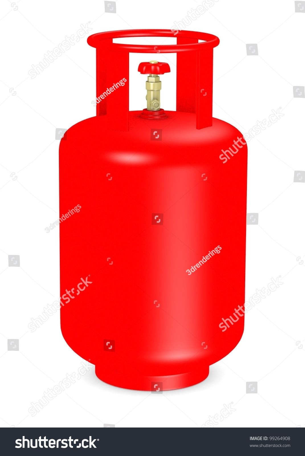 3d Render Gas Container Stock Illustration 99264908 | Shutterstock