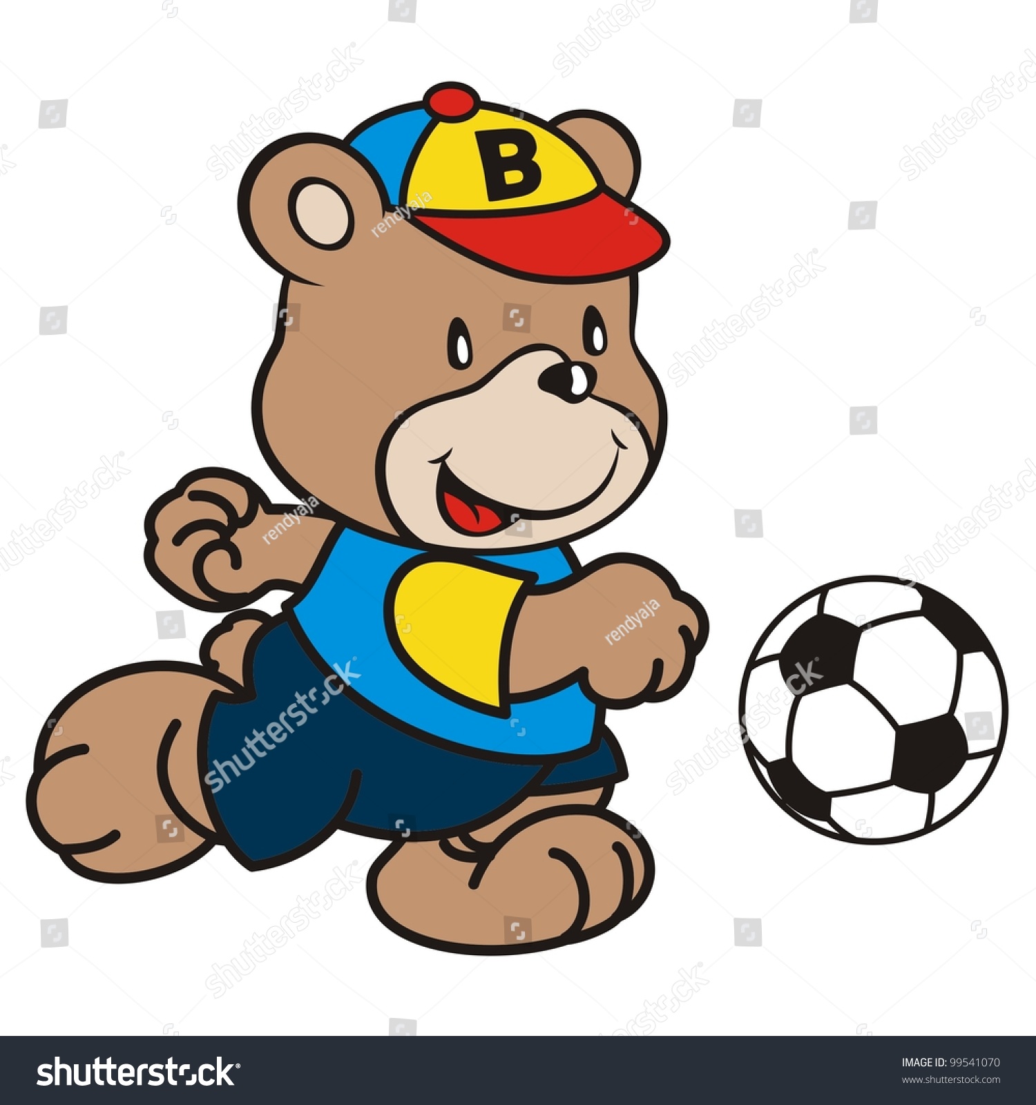 Медвежонок спортсмен