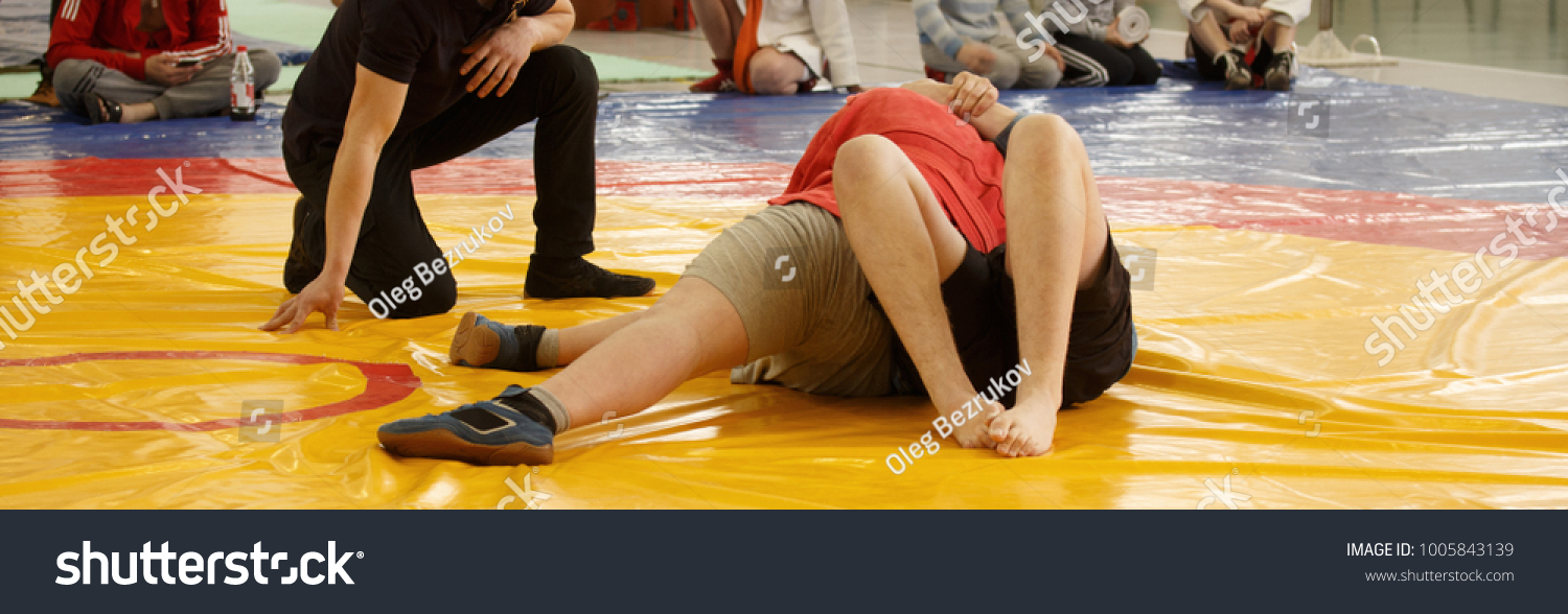 JIU JITSU, SAMBO, MMA. Boys wrestling competitions #1005843139