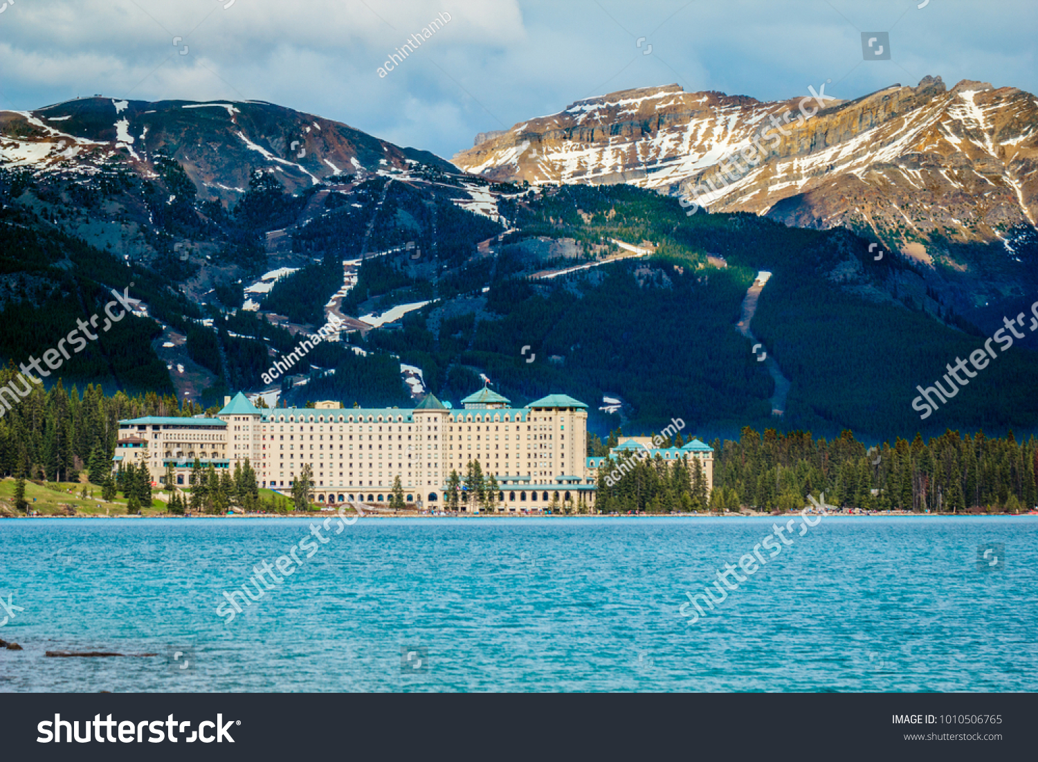 Chateau Lake Louise in Banff National Park #1010506765