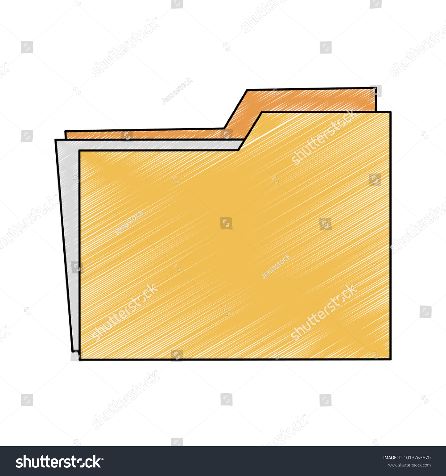 Folder database symbol - Royalty Free Stock Vector 1013763670 - Avopix.com