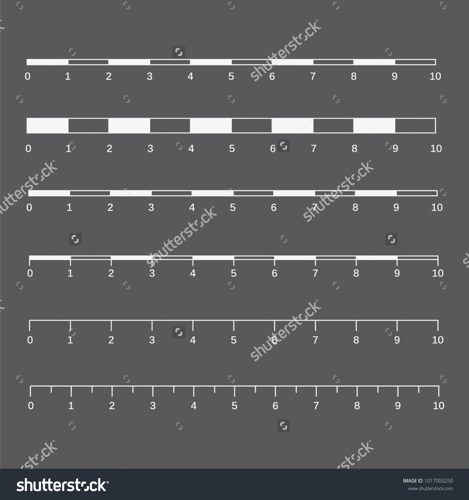 Map scales graphics for measuring distances. - Royalty Free Stock Photo ...