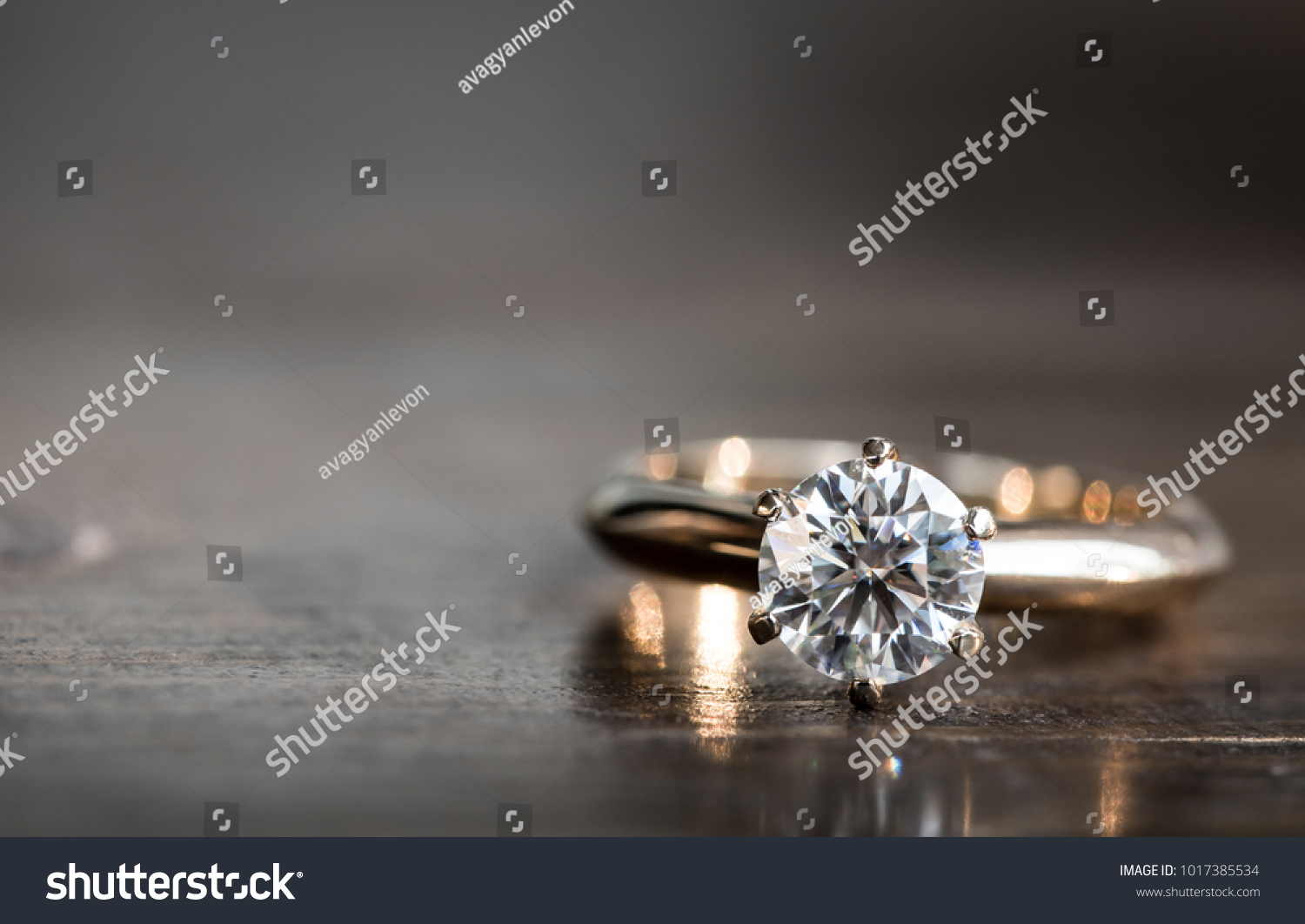 Diamond Ring. Wedding Ring #1017385534