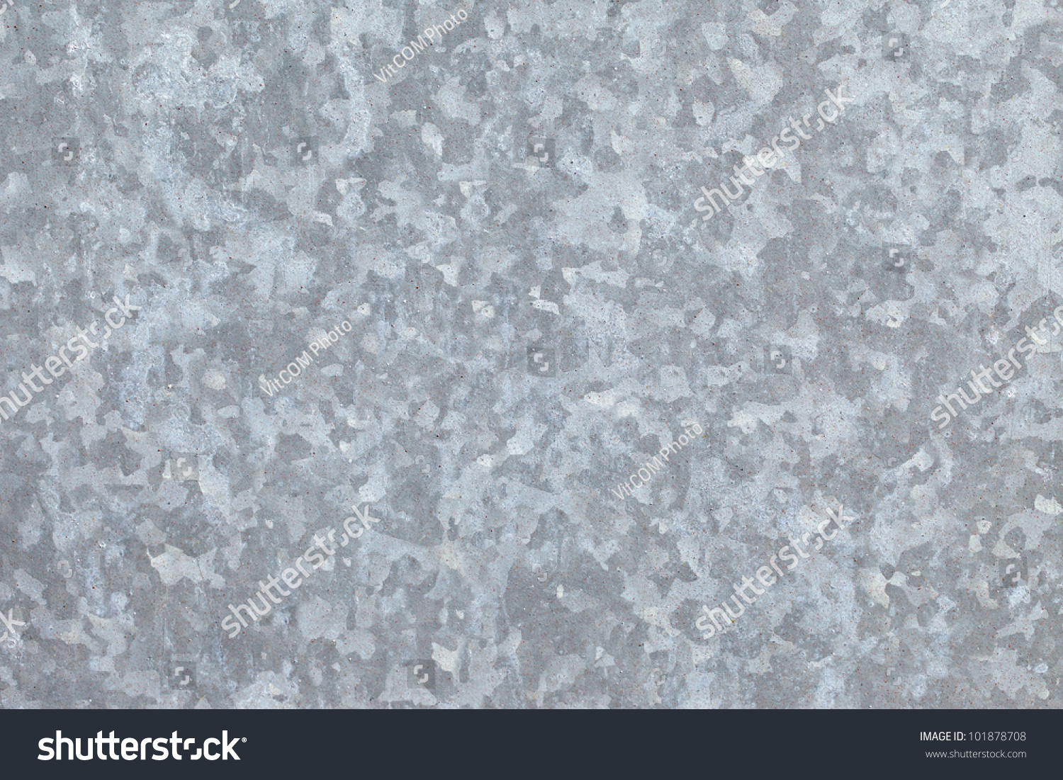 Zinc galvanized sheet of metal. Can be used as background or texture #101878708