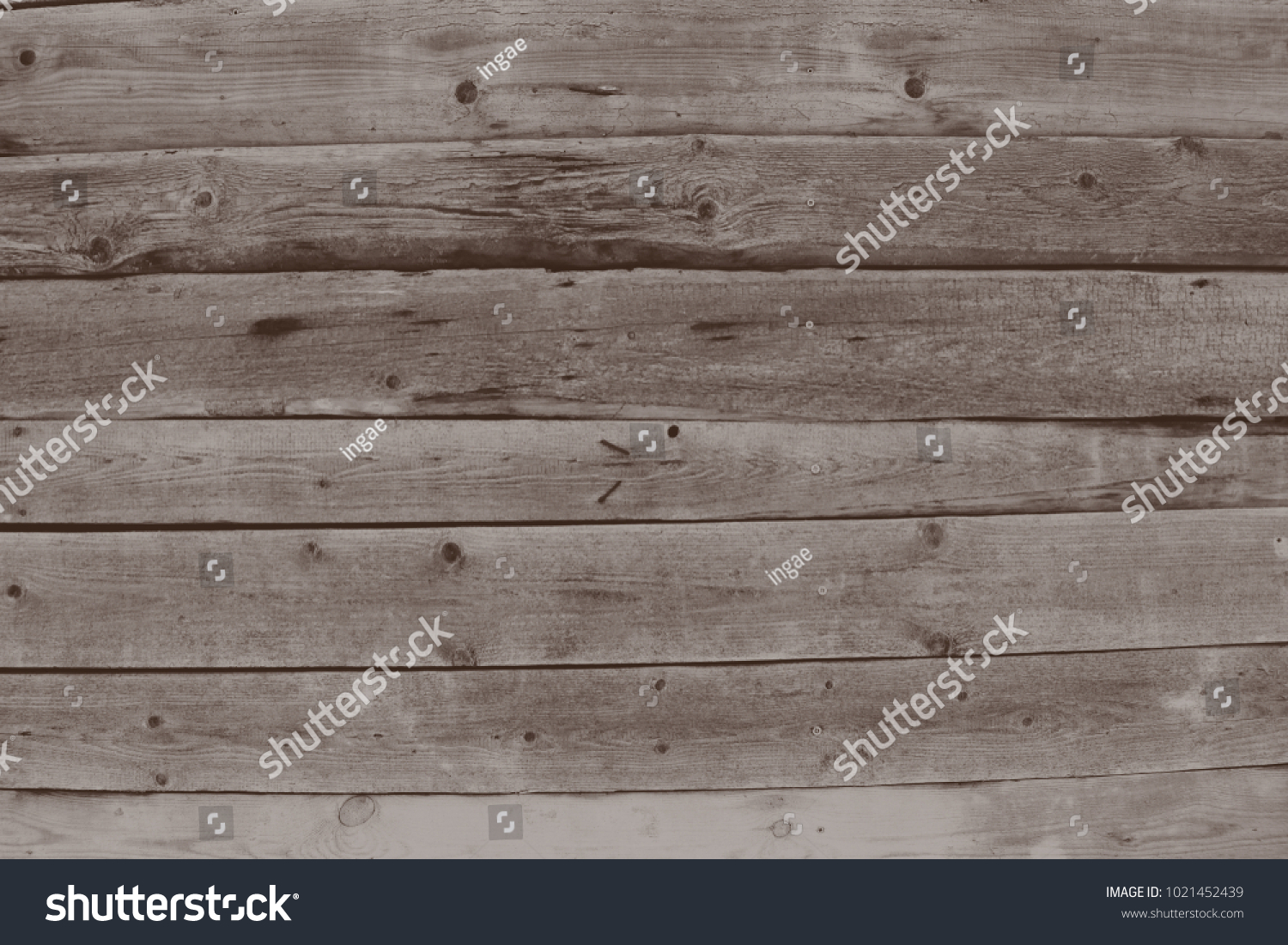 Brown grey wood texture and background. Wood texture background. Rustic, old wooden background. Aged wood planks texture pattern.  #1021452439