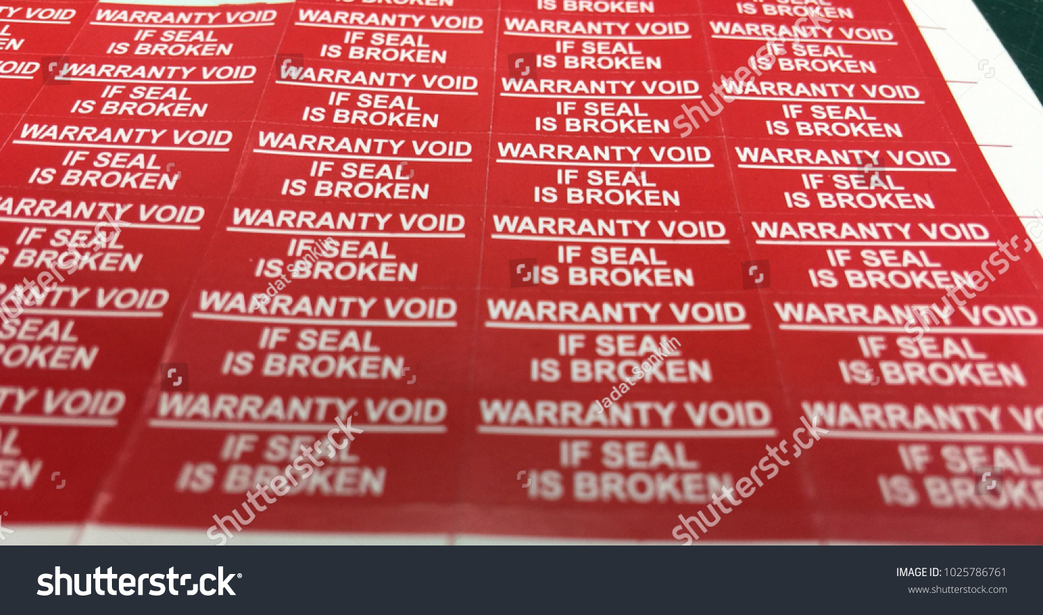 Warranty Void stickers #1025786761