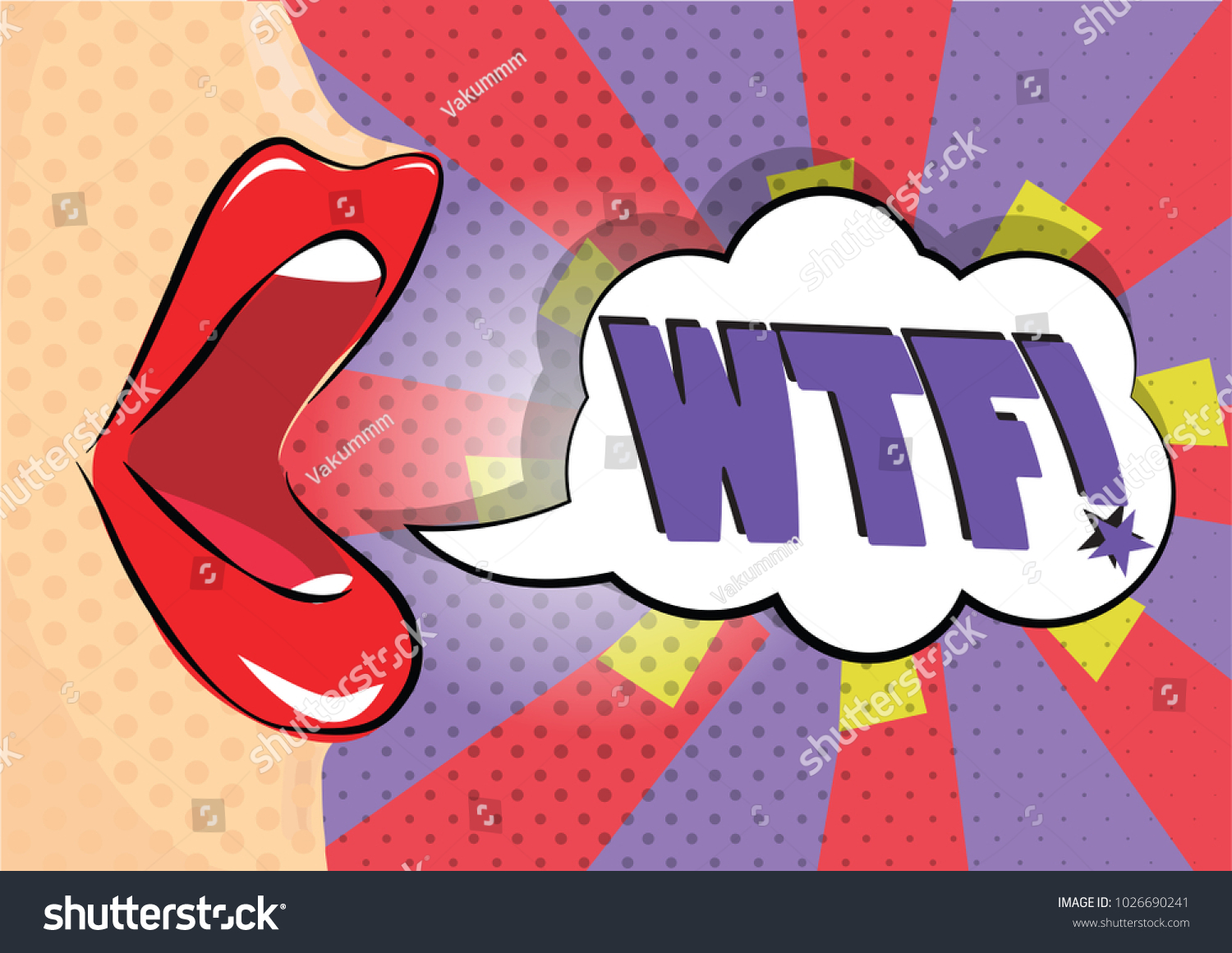 Comic Speech Bubble With Different Emotions And Royalty Free Stock Vector 1026690241 