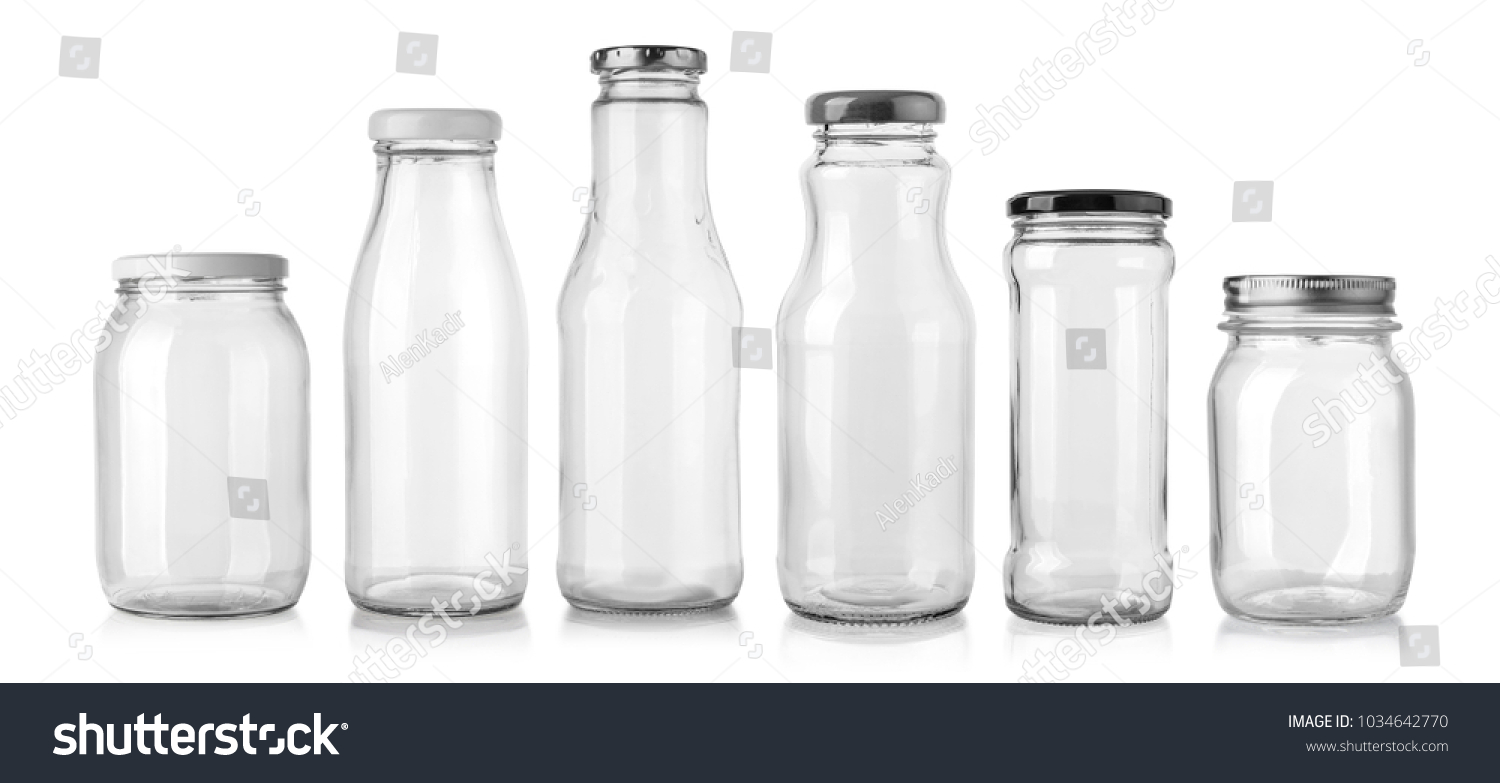 glass bottle isolated on white background #1034642770