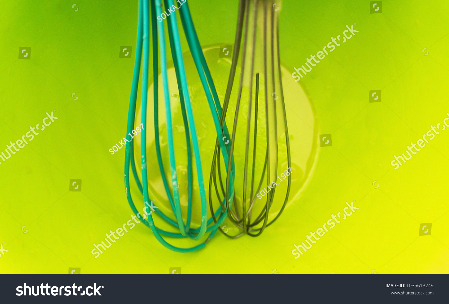 Two whisks for whipping #1035613249