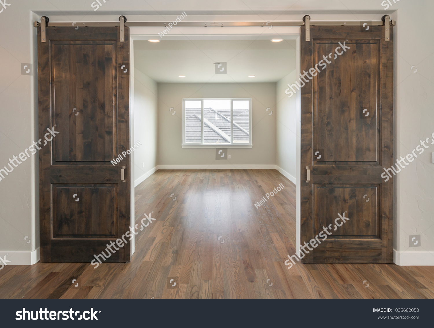 Beautiful Farm House Double Barn Doors #1035662050